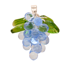 Blueberry Jelly Necklace in Silver