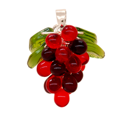 Candy Currant Jelly Necklace in Silver