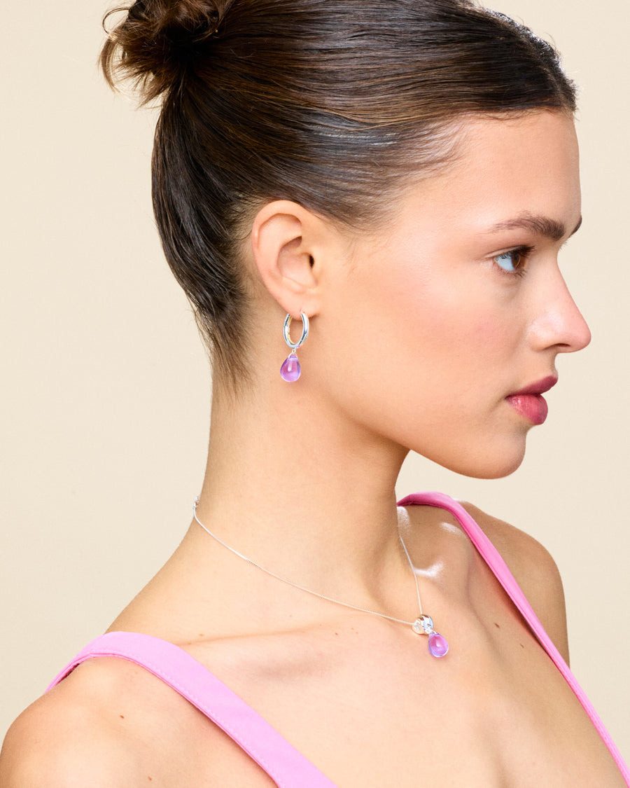 Sugar Drop Violet Korvakorut Hopea