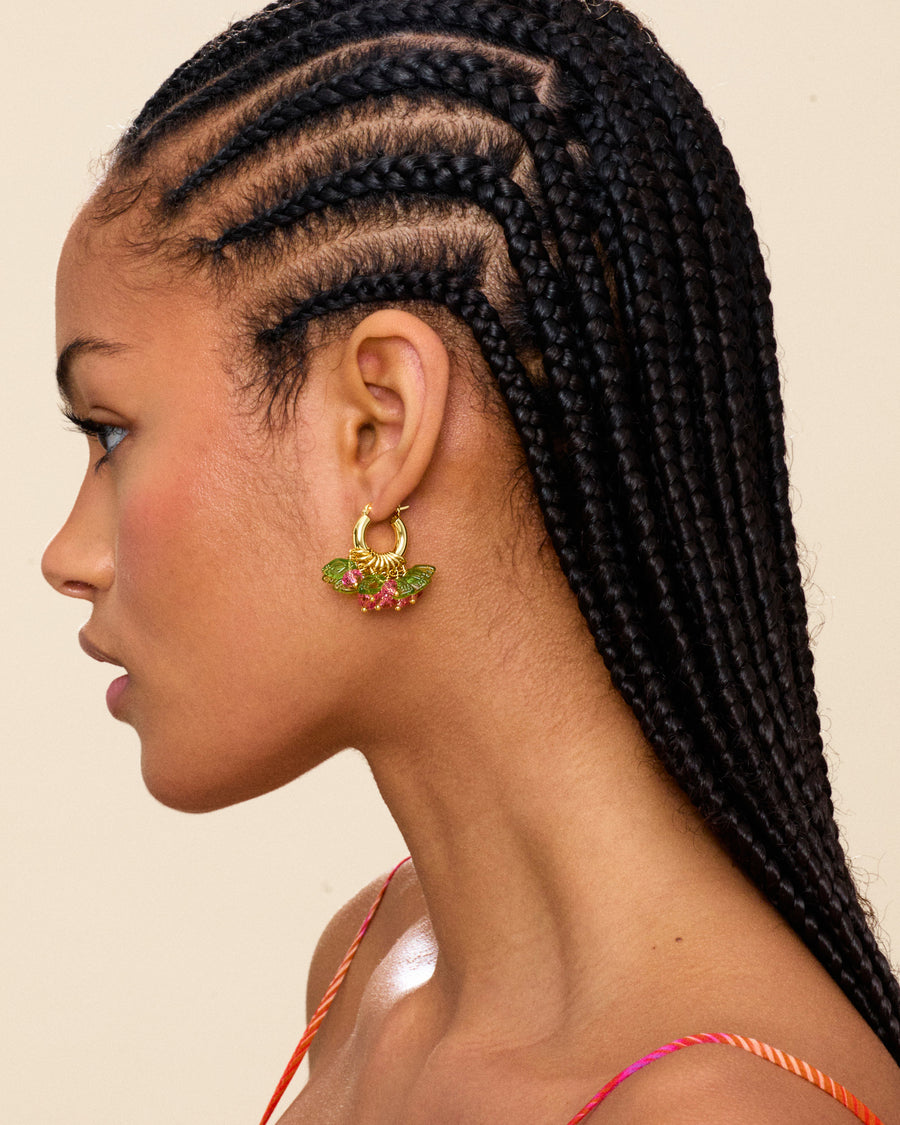 Mini Rose Fields Forever Earrings