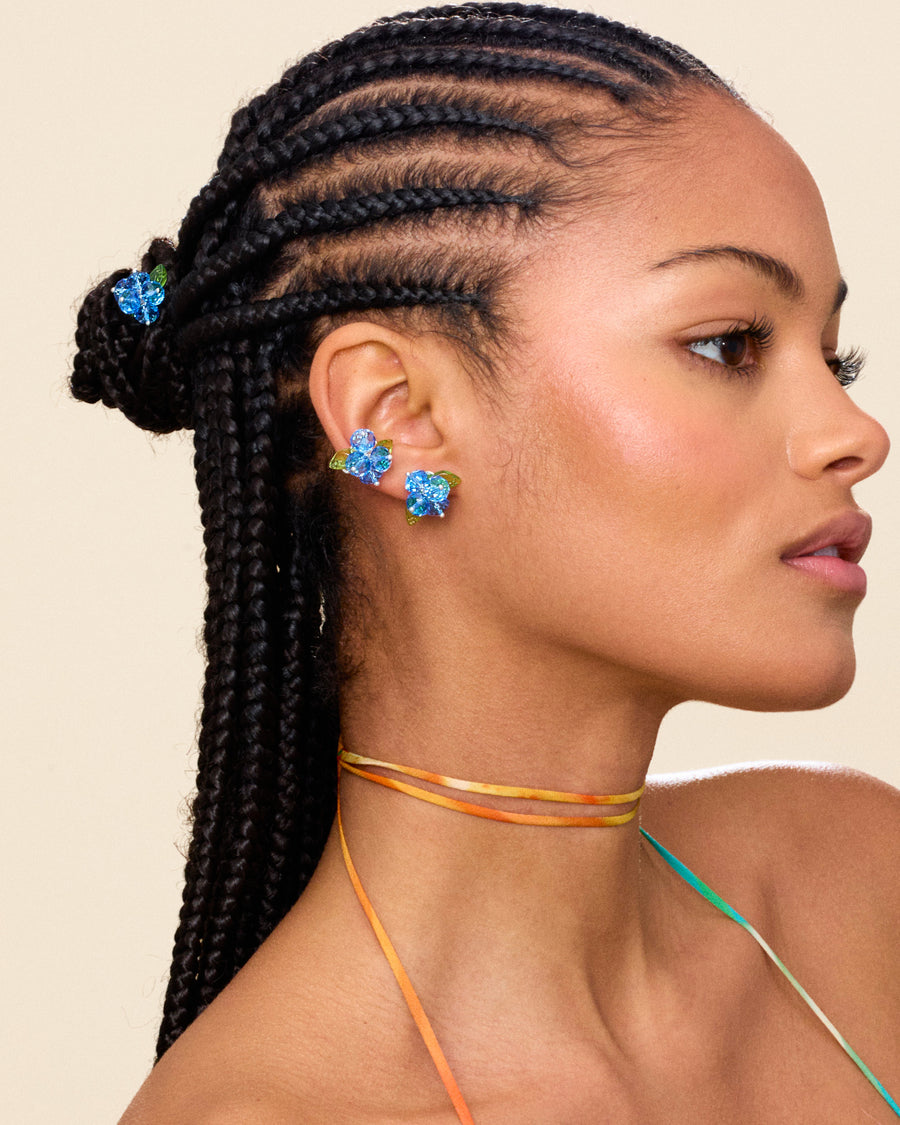 Blueberry Romance Earcuff Hopea