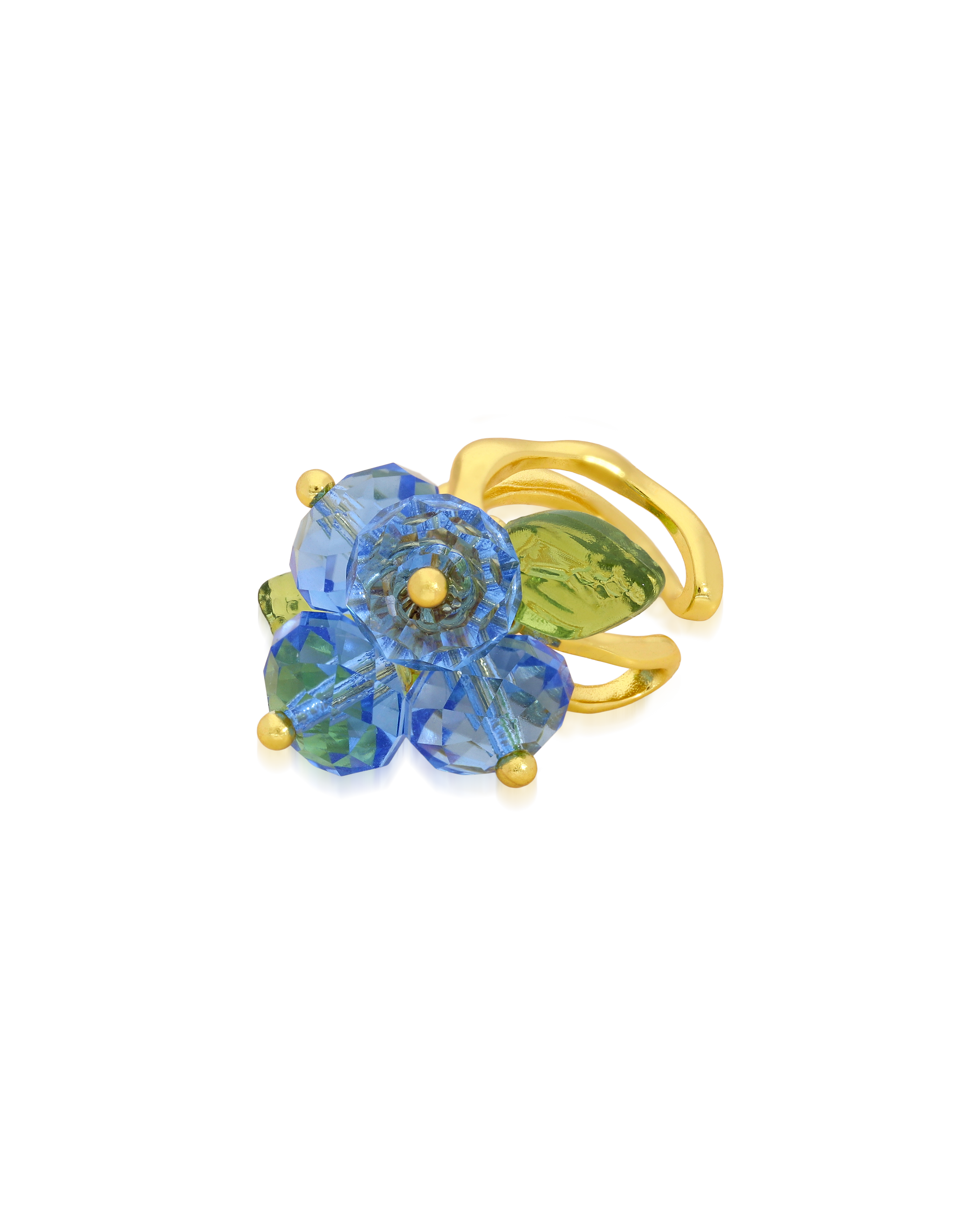 Blueberry Romance Earcuff