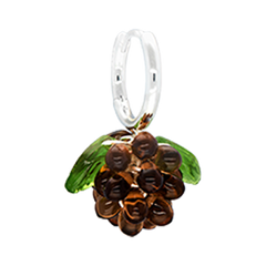 Mini Choco Jam Earrings in Silver