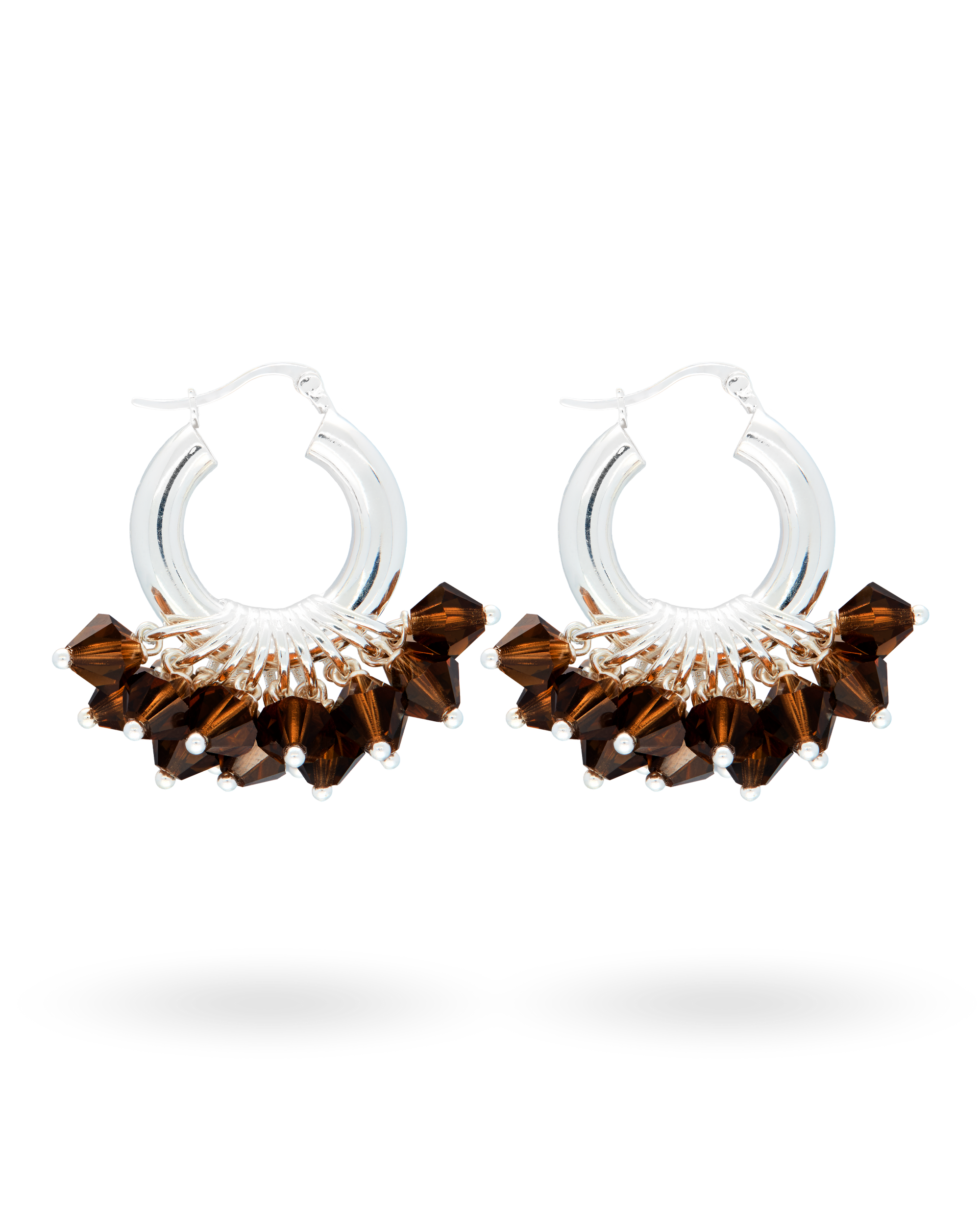 Chocolicious Earrings in Silver
