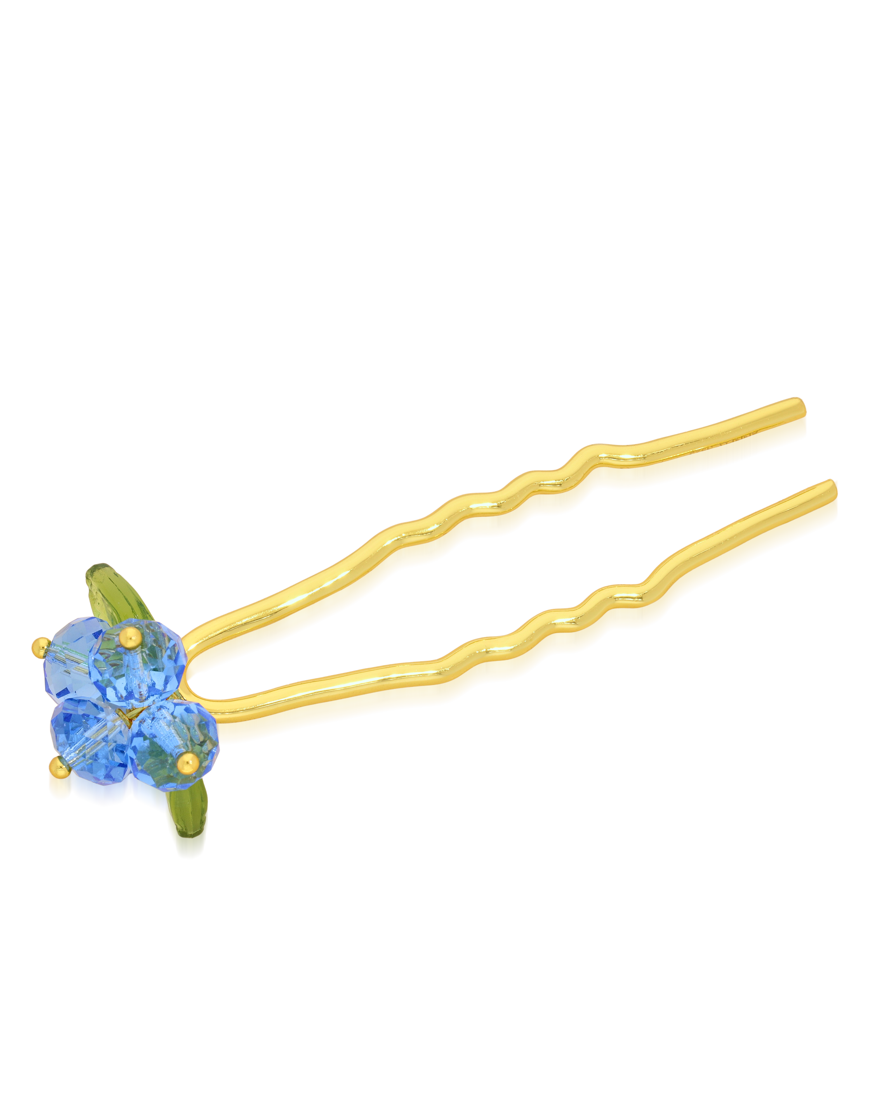 Blueberry Romance Hair Pin