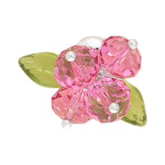 Rose Romance Necklace in Silver