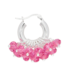 Mini Ma Chérie Earrings in Silver