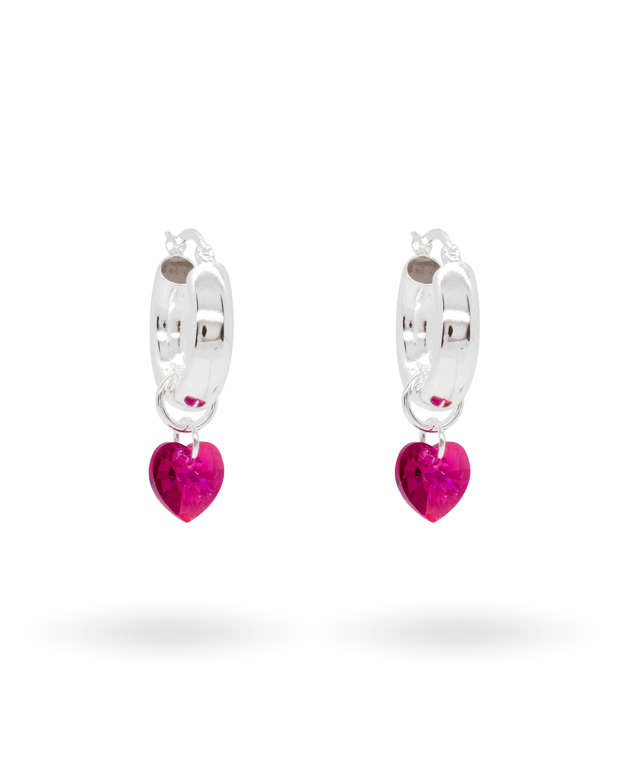 Lonely Hearts Club No. 2 Earrings in Silver