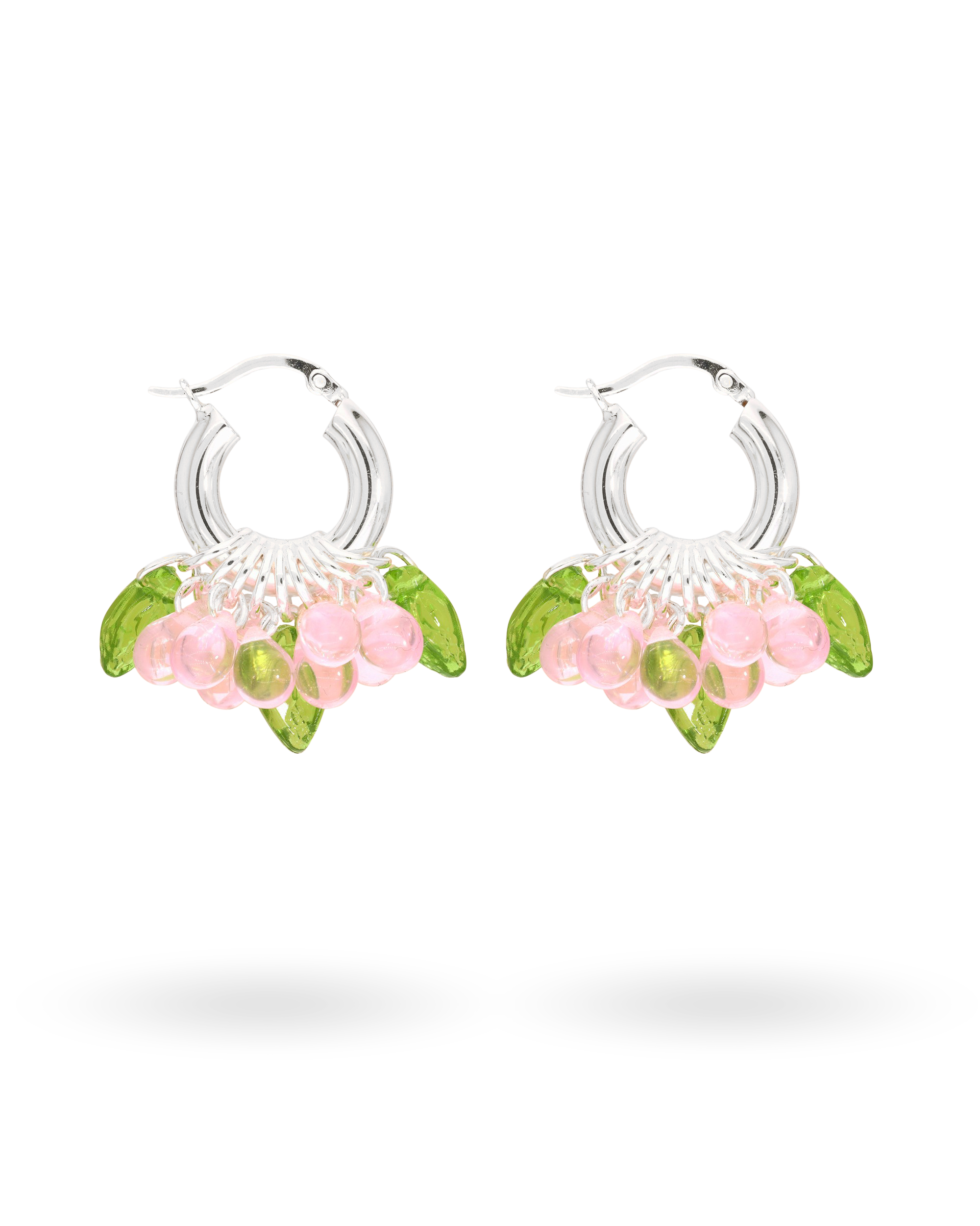 Mini Baby Blossom Oorbellen i Zilver