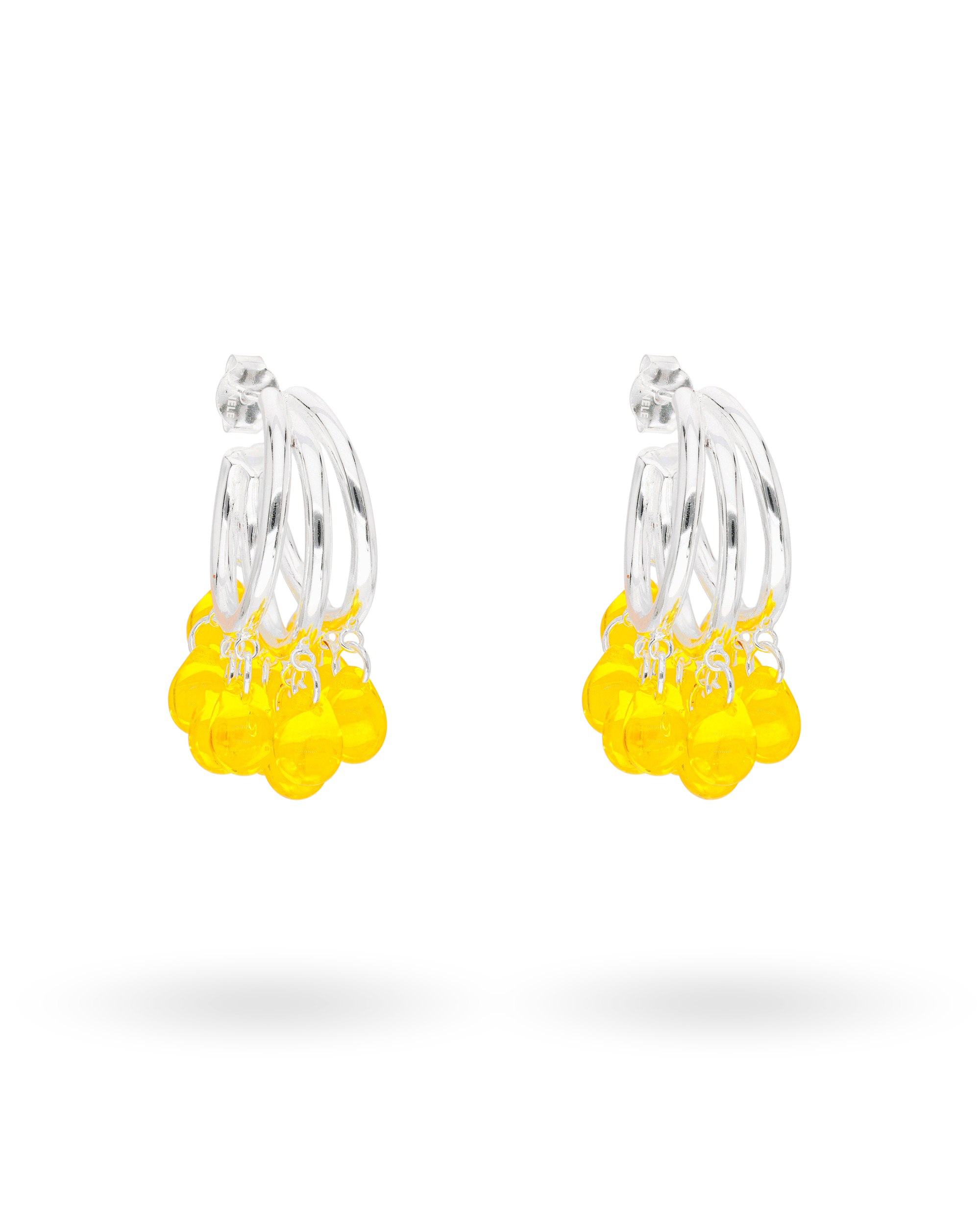 Sunny Swizzles Earrings in Silver