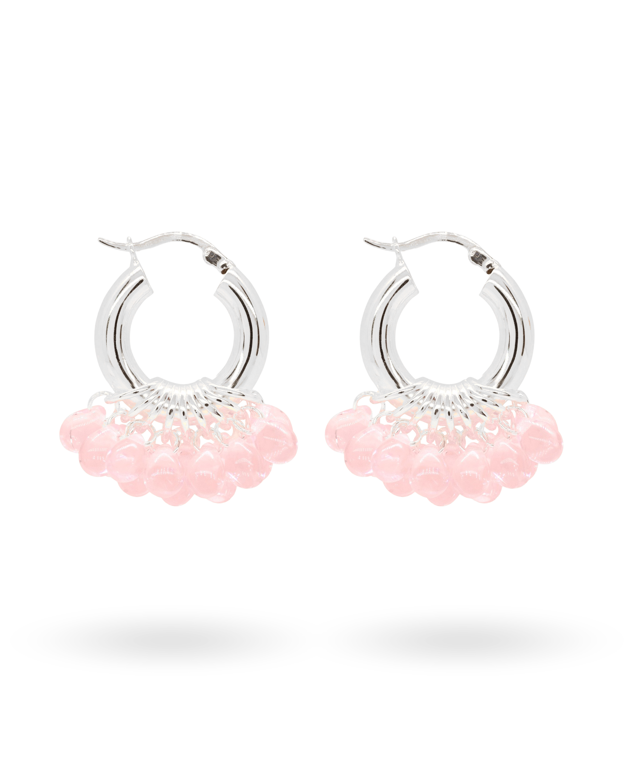 Whipped Dreams Earrings in Silver