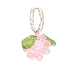 Mini Cupcake Jam Earrings in Silver