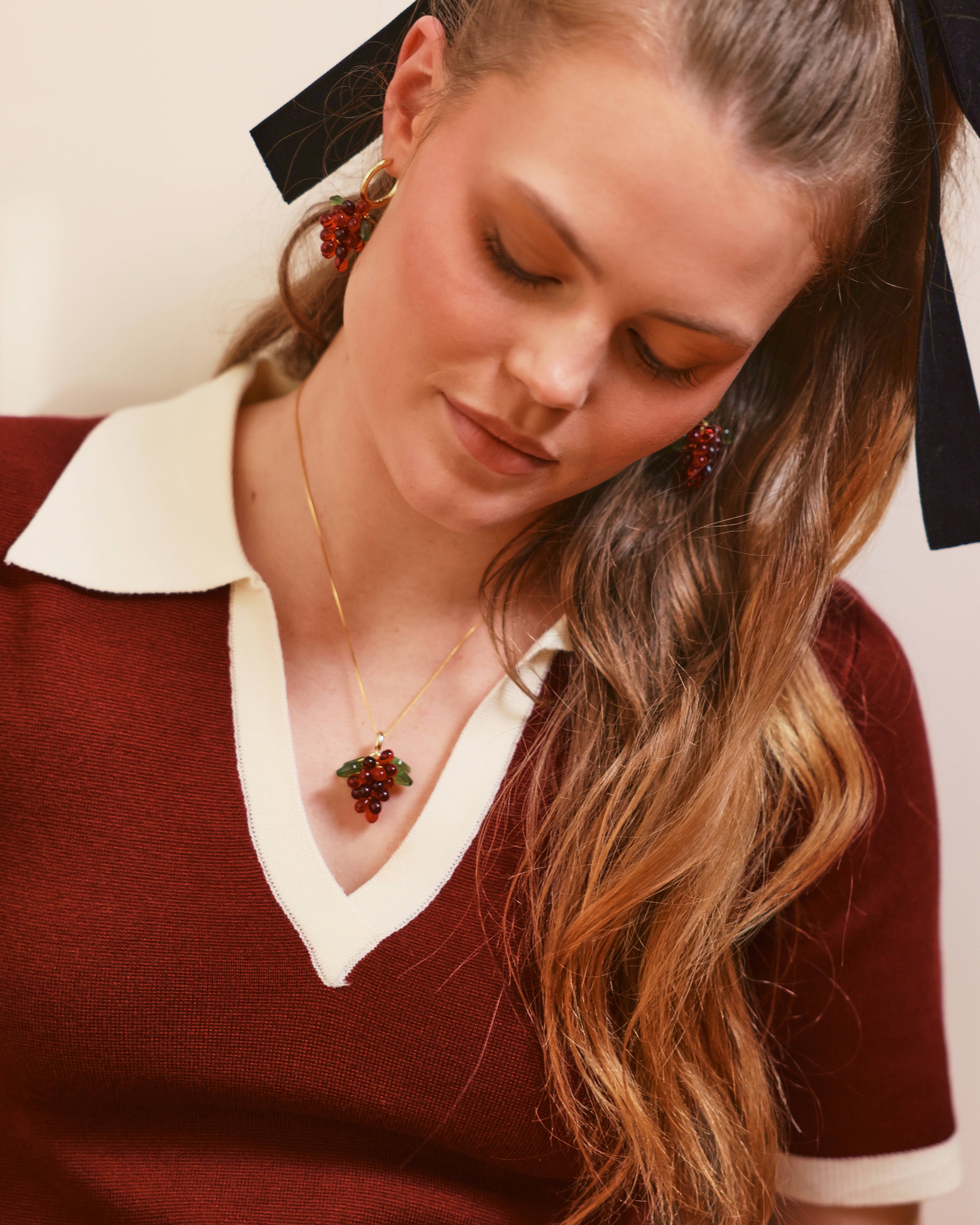Candy Currant Jelly Necklace