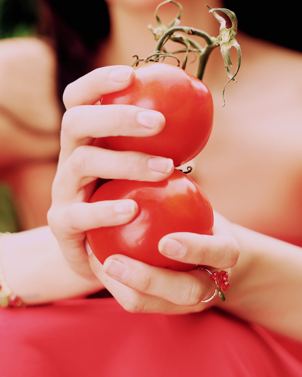Baby Pomodoro Ring in Silver