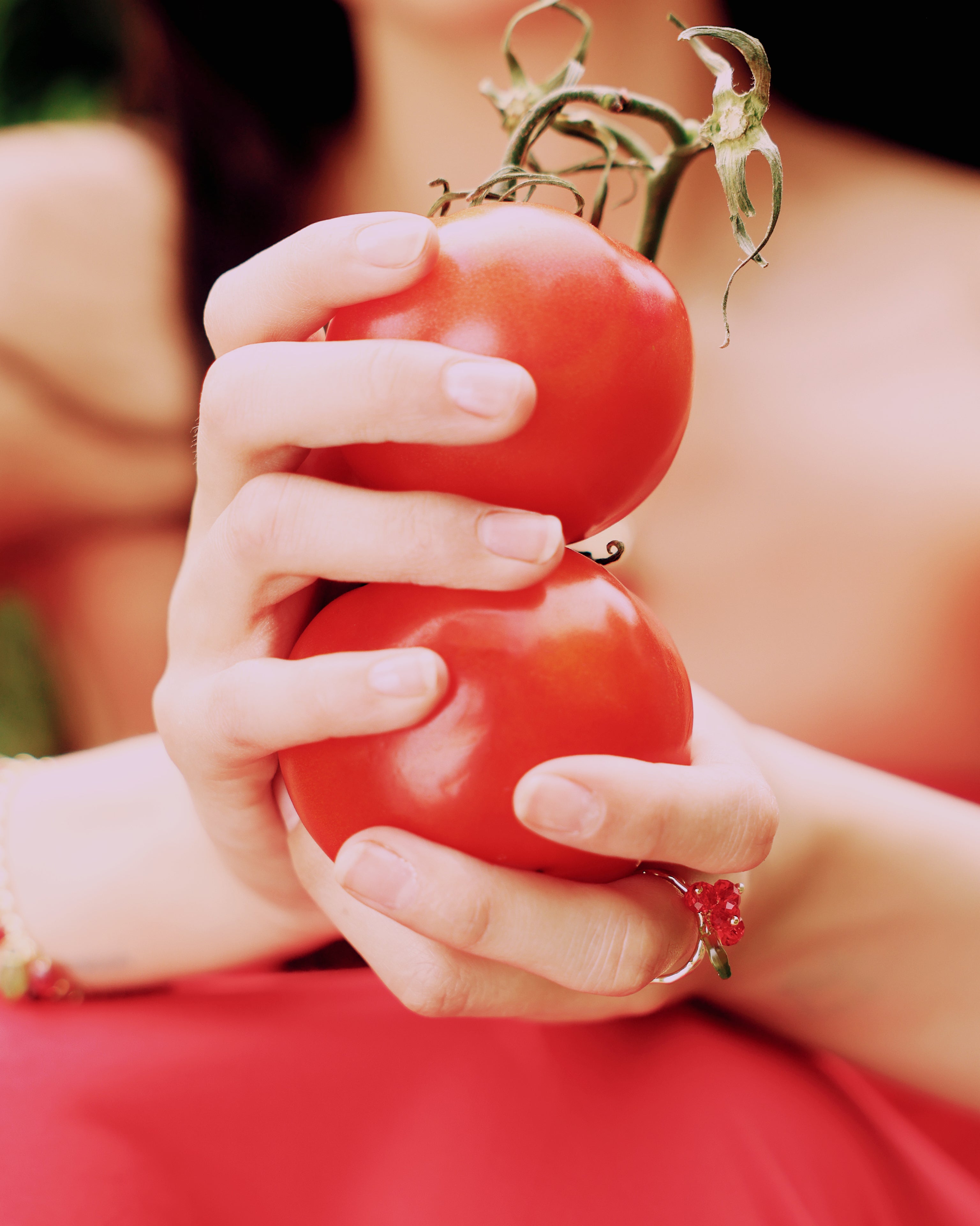 Baby Pomodoro Ring in Silver
