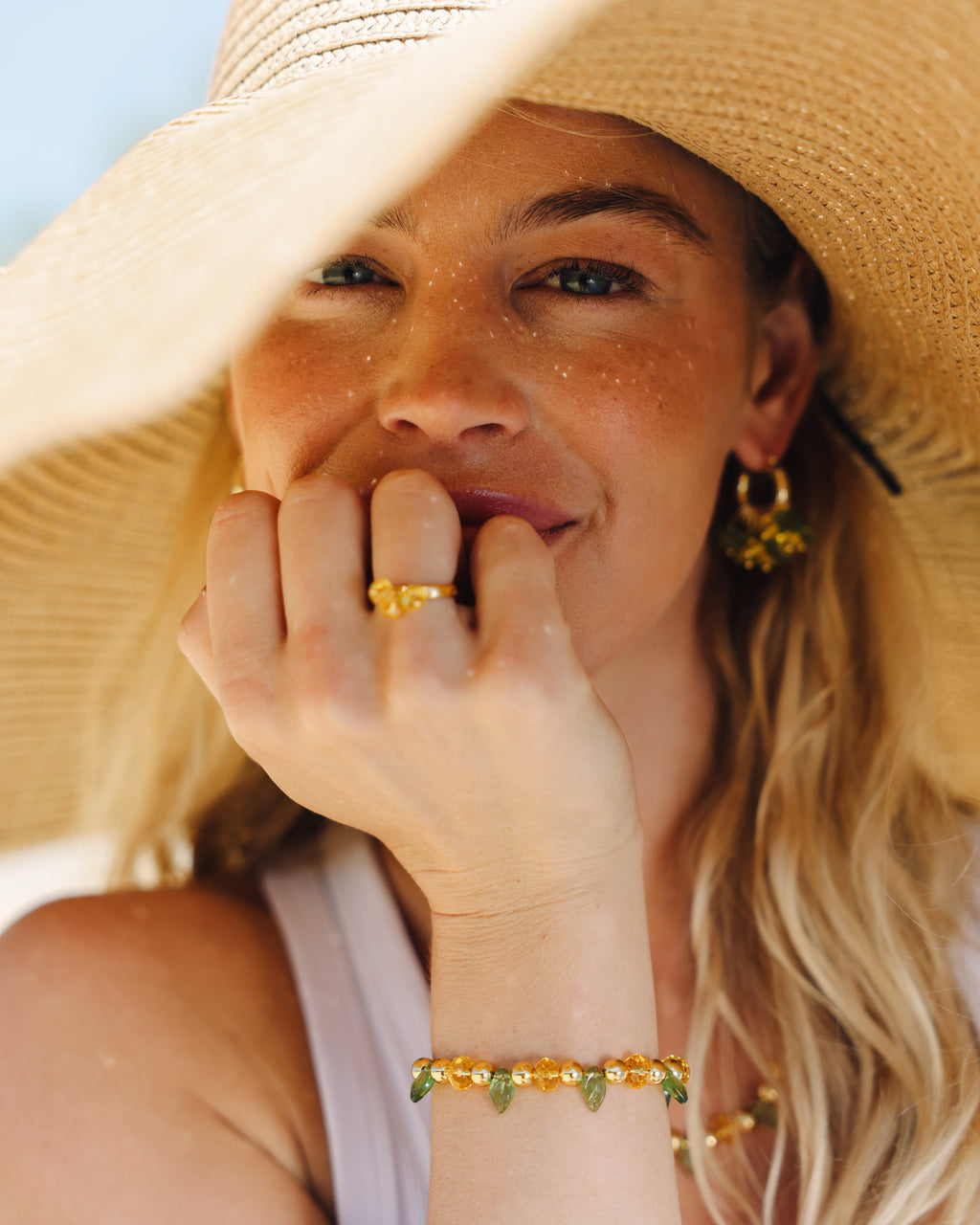 Disco Ring Yellow