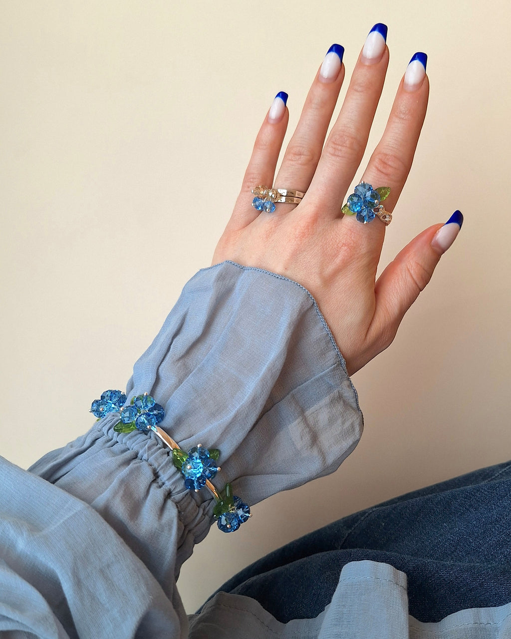 Blueberry Romance Ring