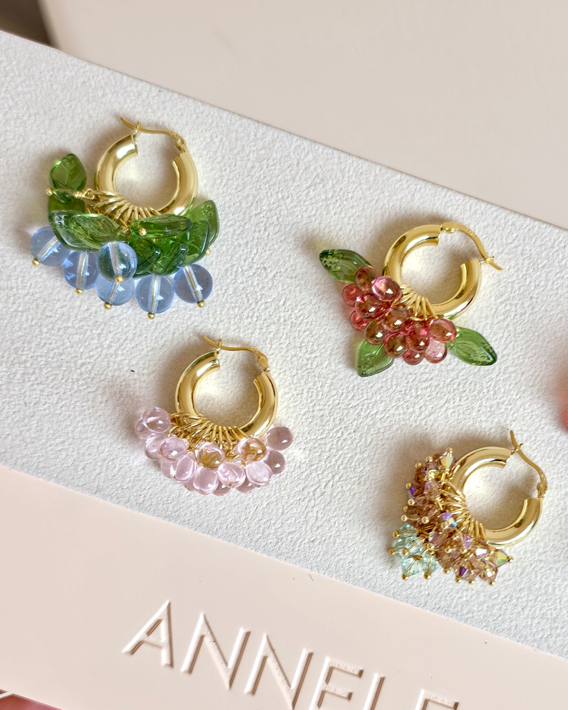 I Love You Matcha Earrings