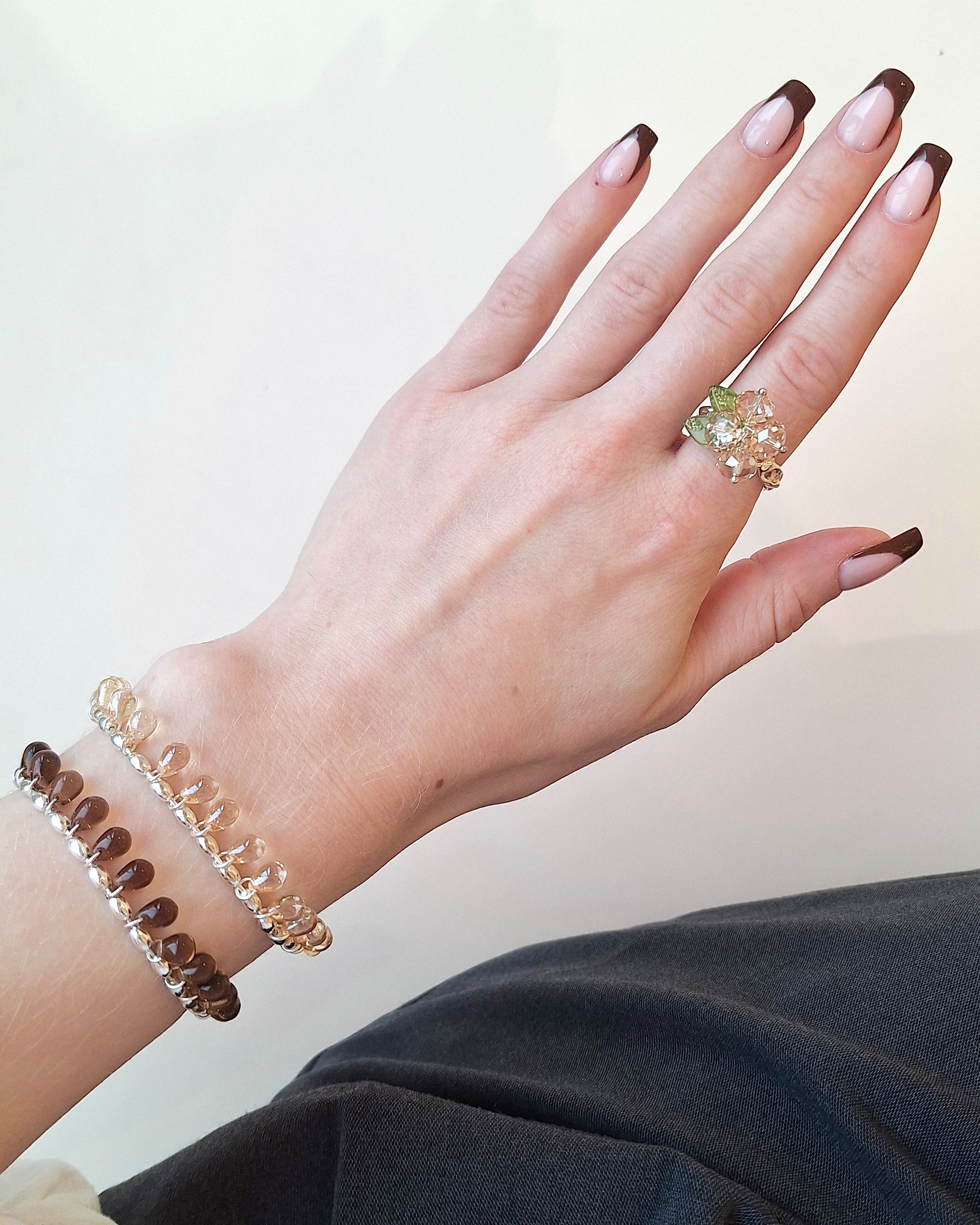 Hot Choco Bracelet in Silver