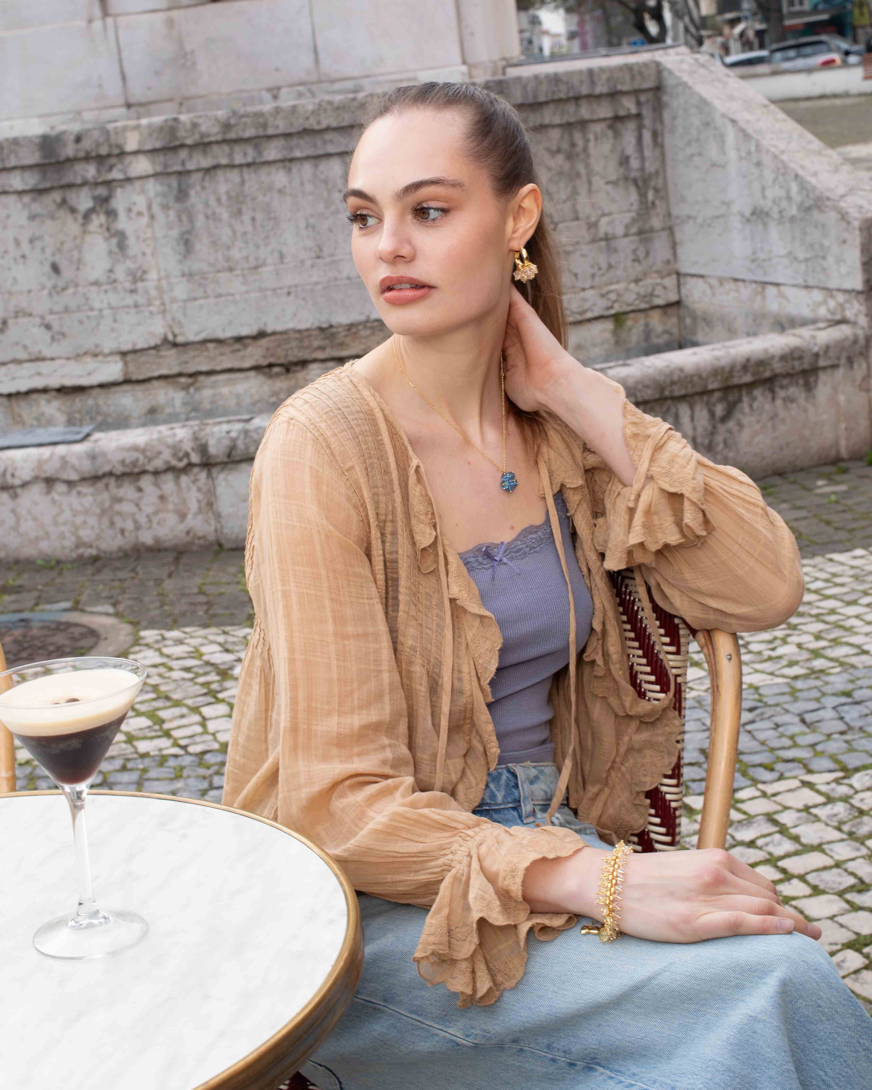 Golden Goddess Earrings