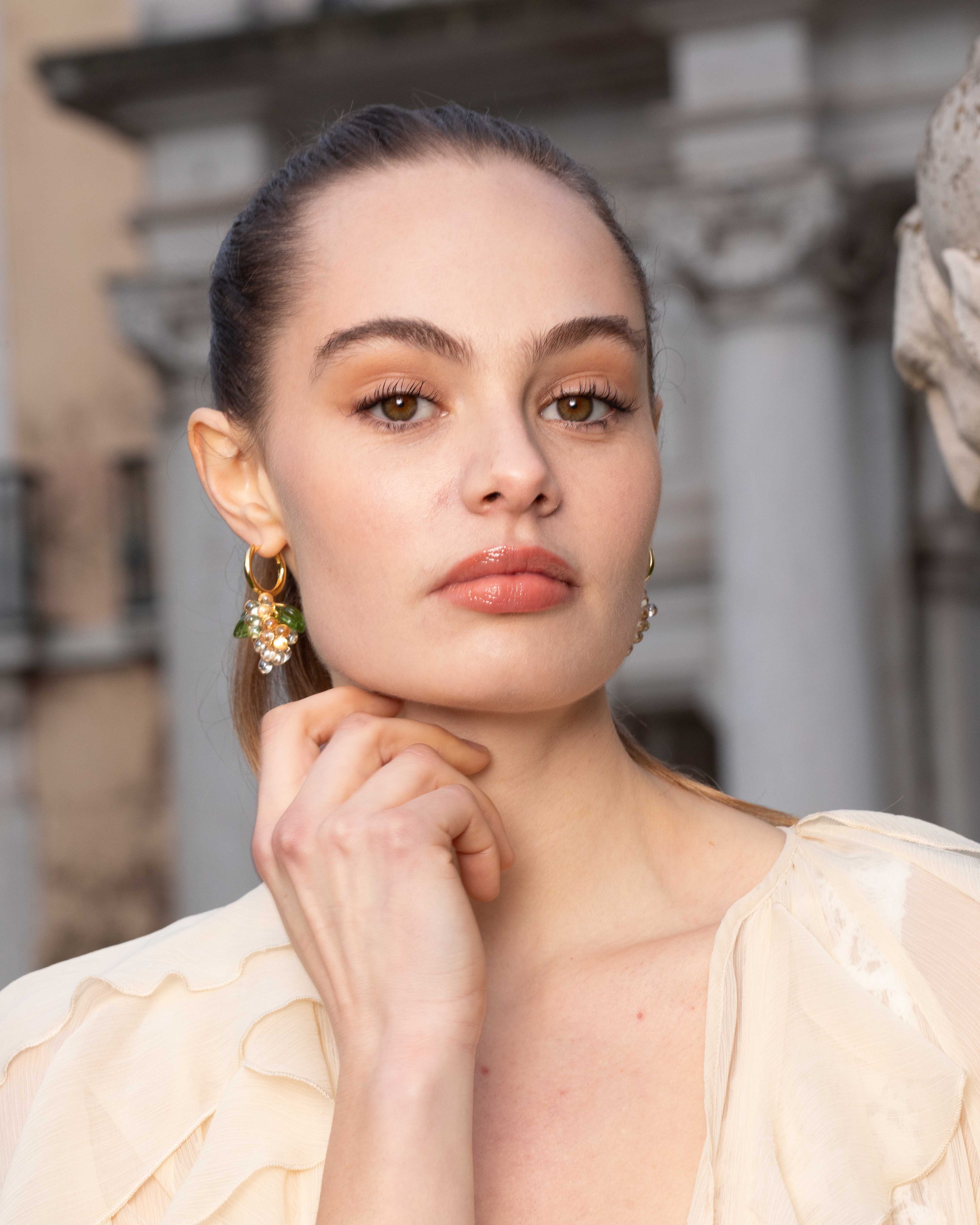 Champagne Jelly Earrings