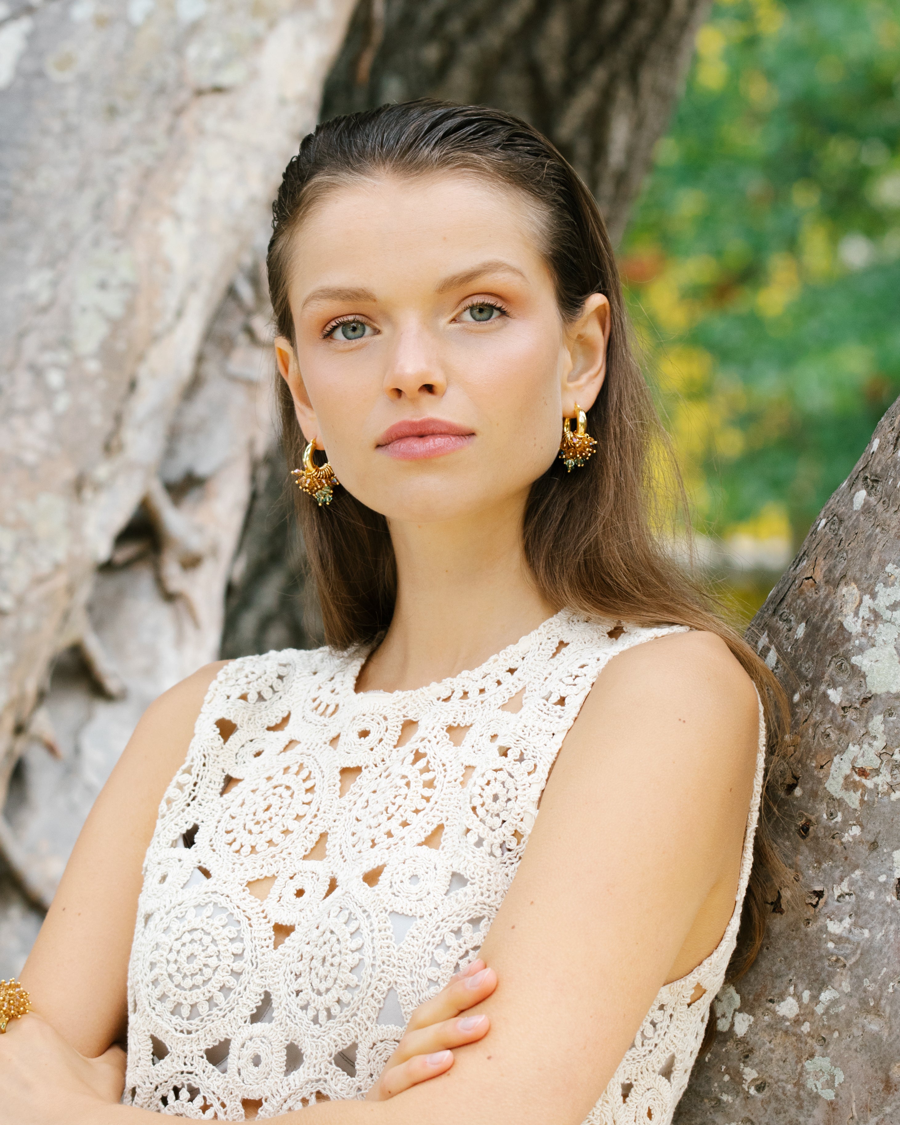 I Love You Matcha Earrings