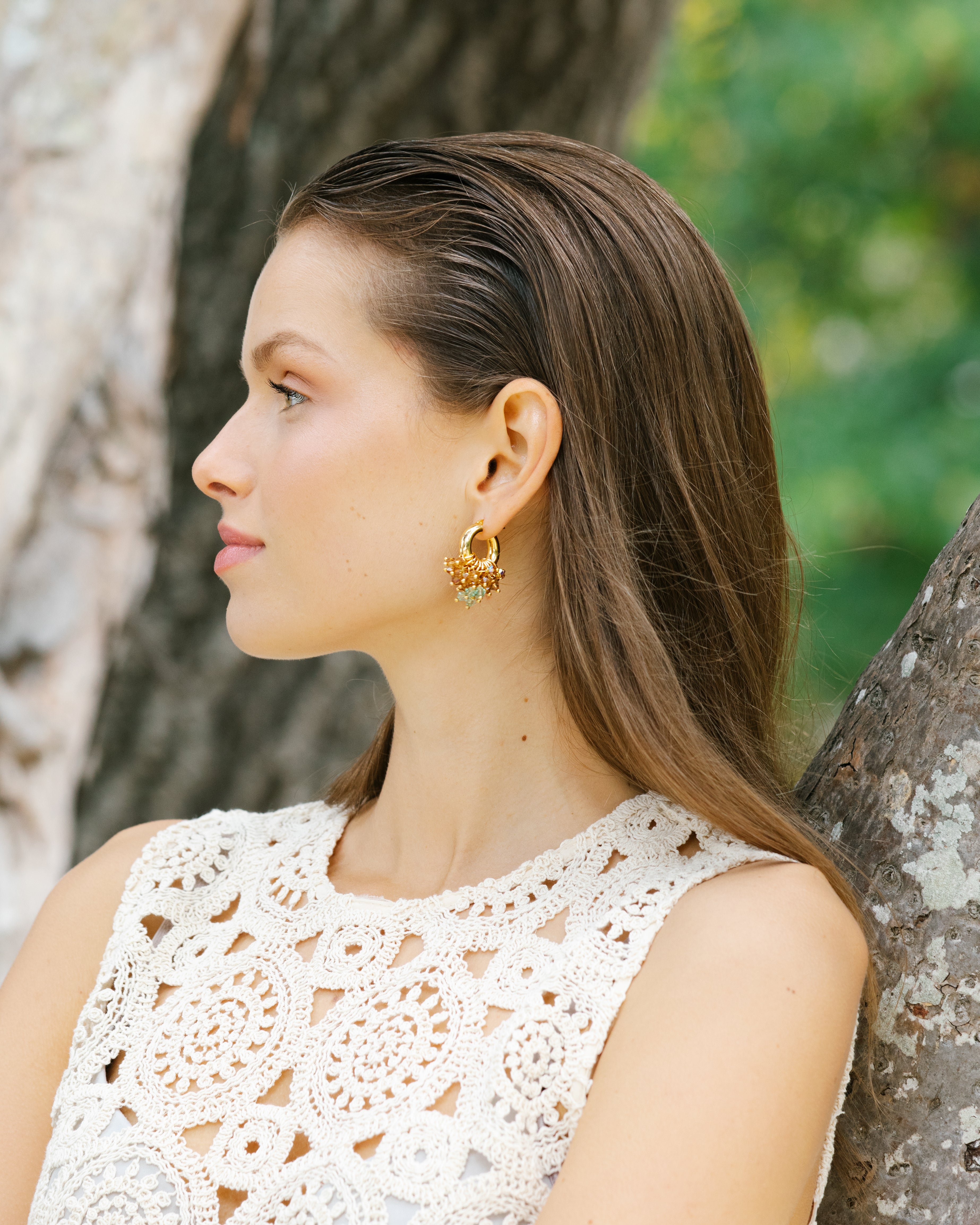 I Love You Matcha Earrings