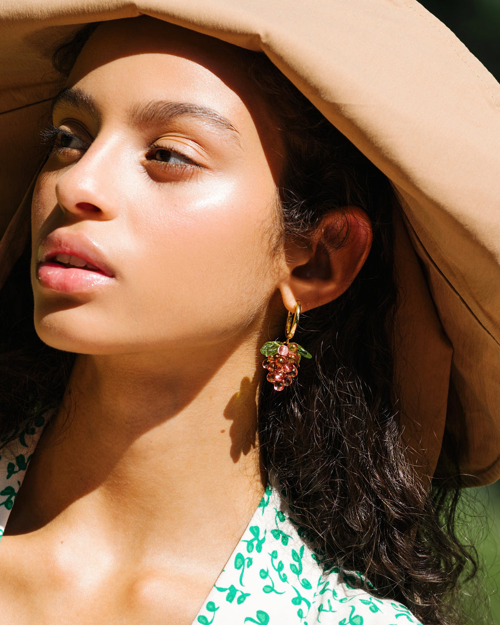 Raspberry Jelly Earrings