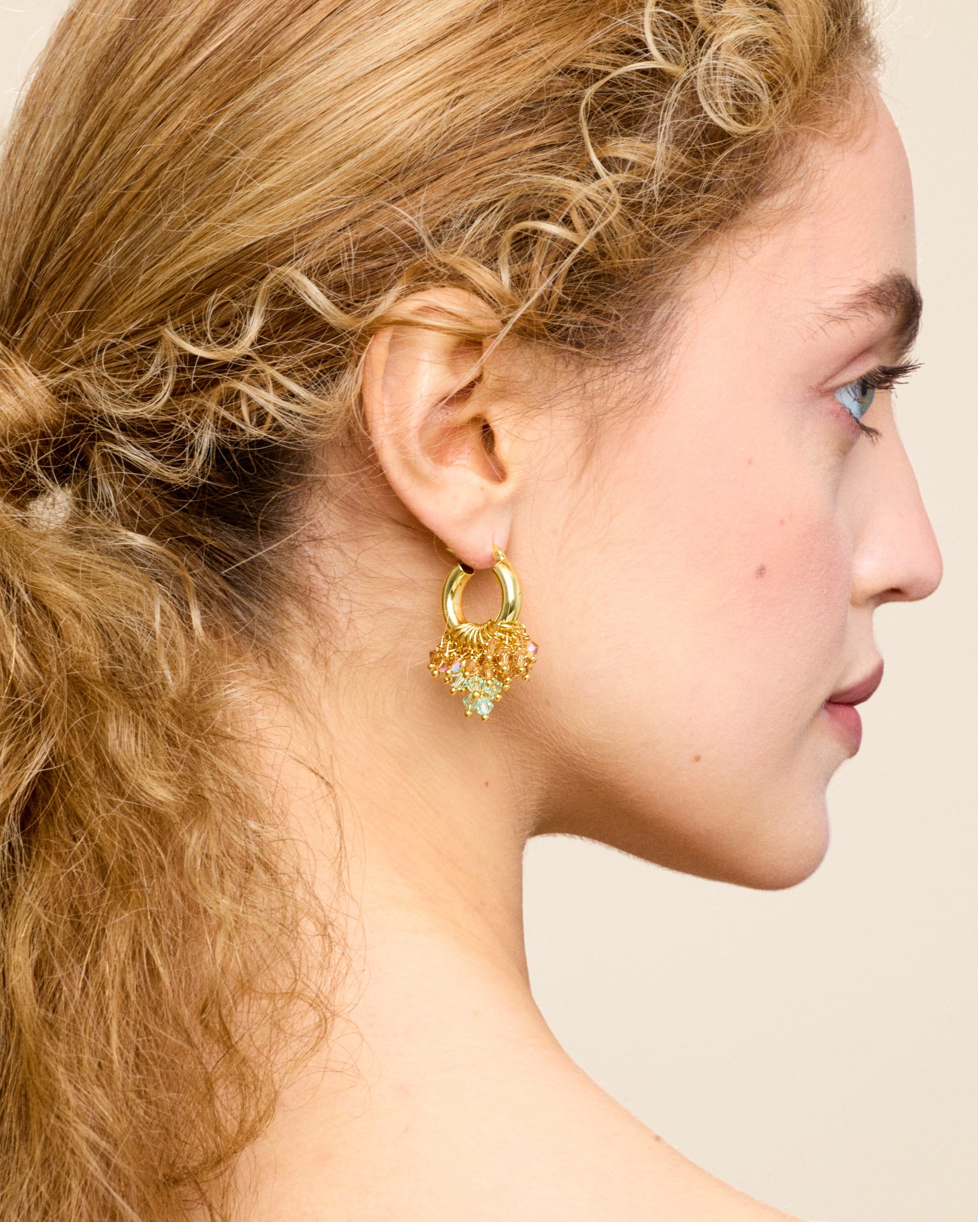 I Love You Matcha Earrings