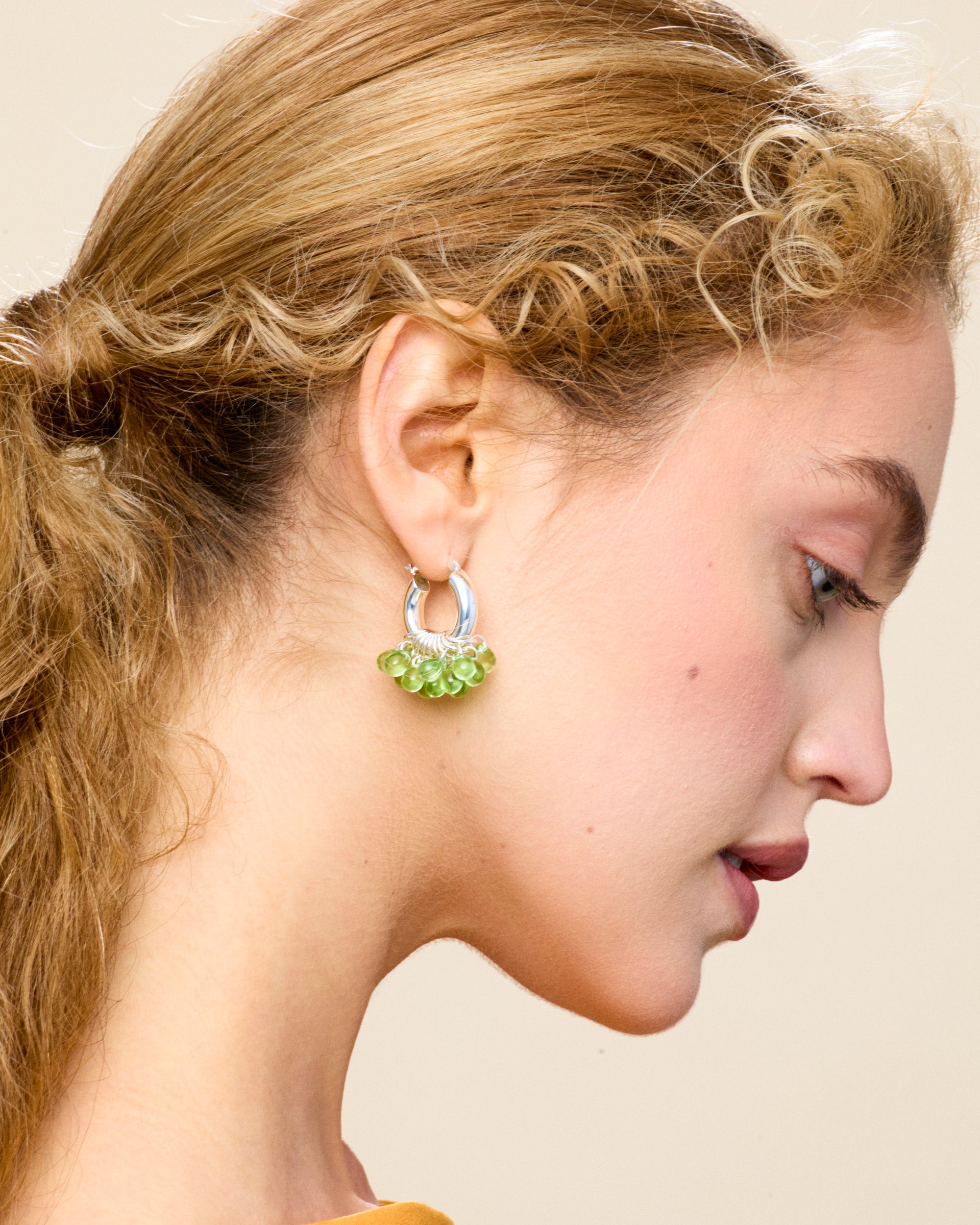 Kiwiness Earrings in Silver