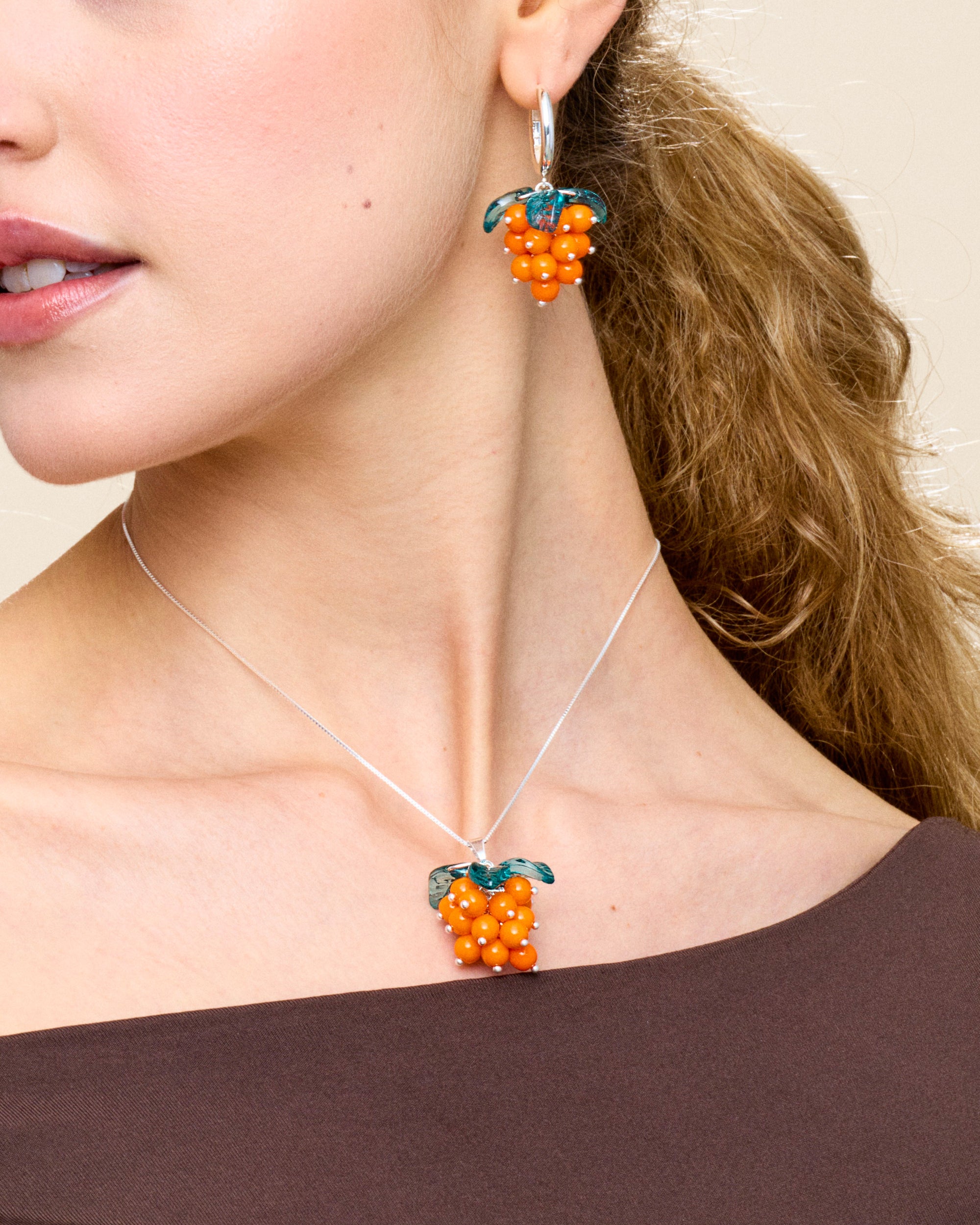 Cloudberry Cute Earrings in Silver