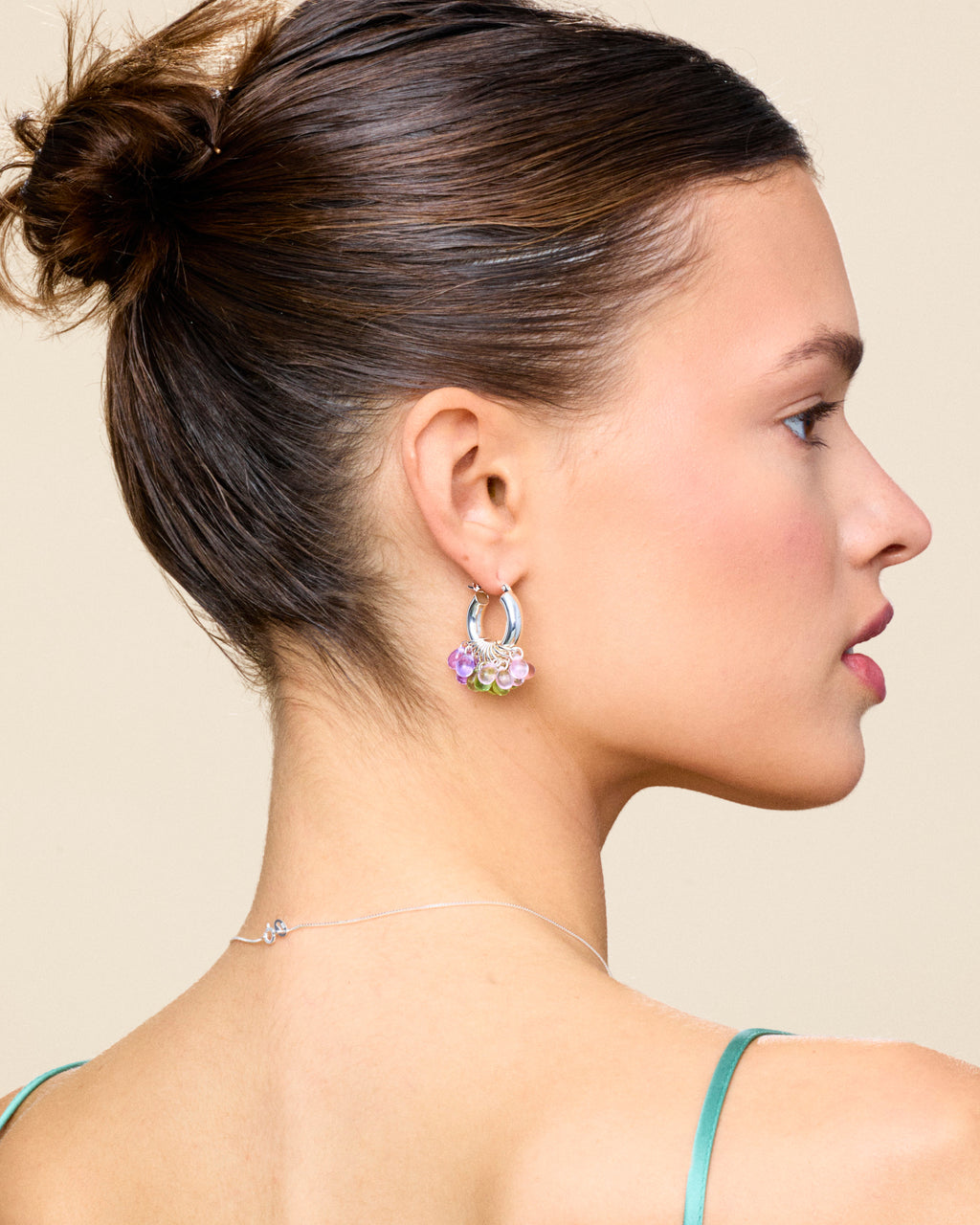 Candy Girl Earrings in Silver