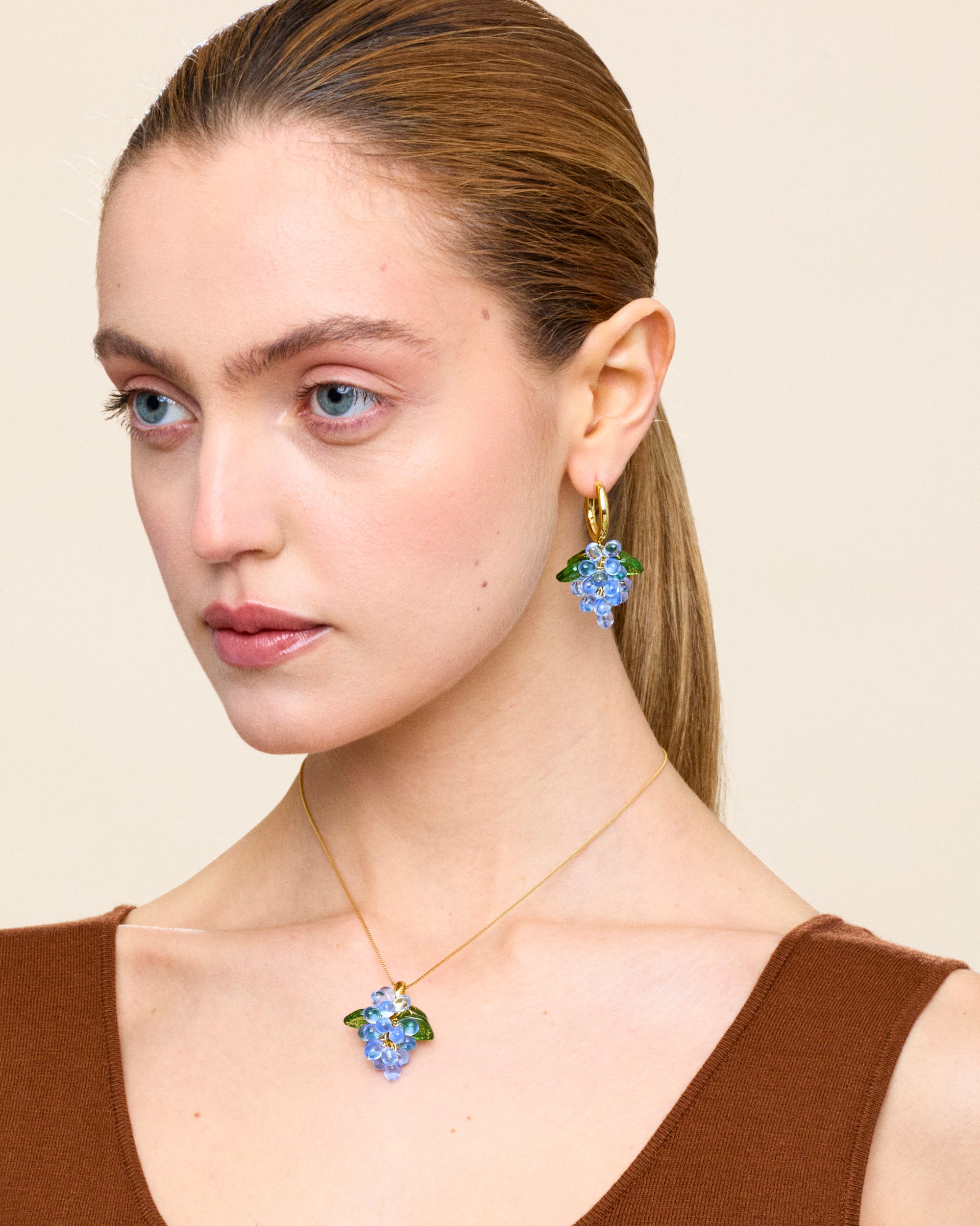 Blueberry Jelly Earrings