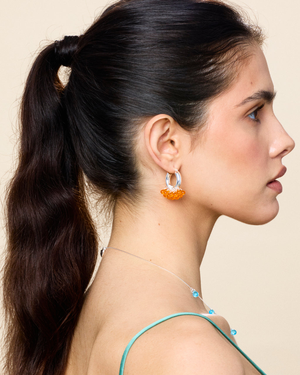 Tangy Twist Earrings in Silver