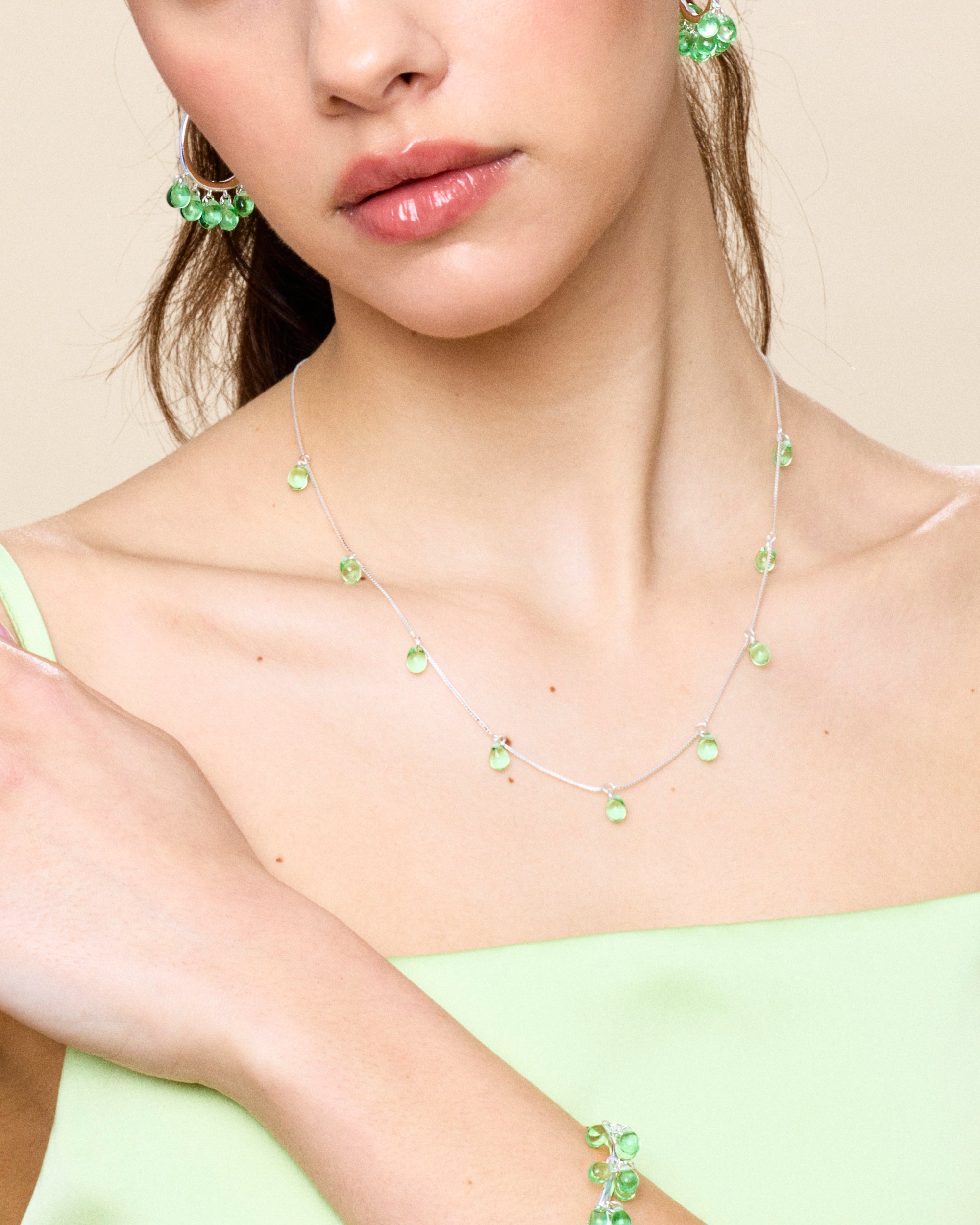 Fizztastic Necklace in Silver