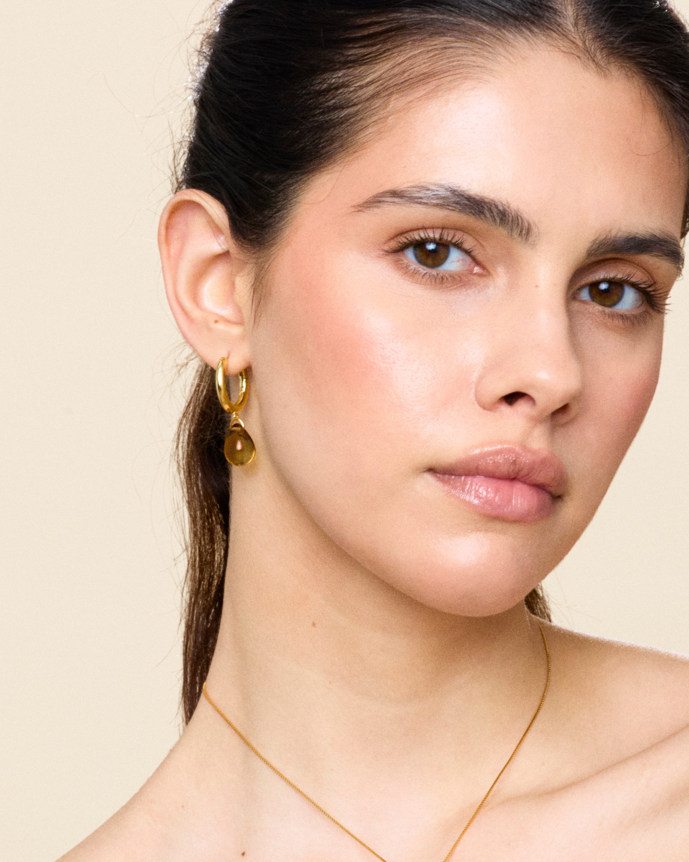 Sugar Drop Choco Earrings