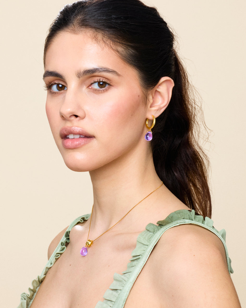 Sugar Drop Violet Korvakorut