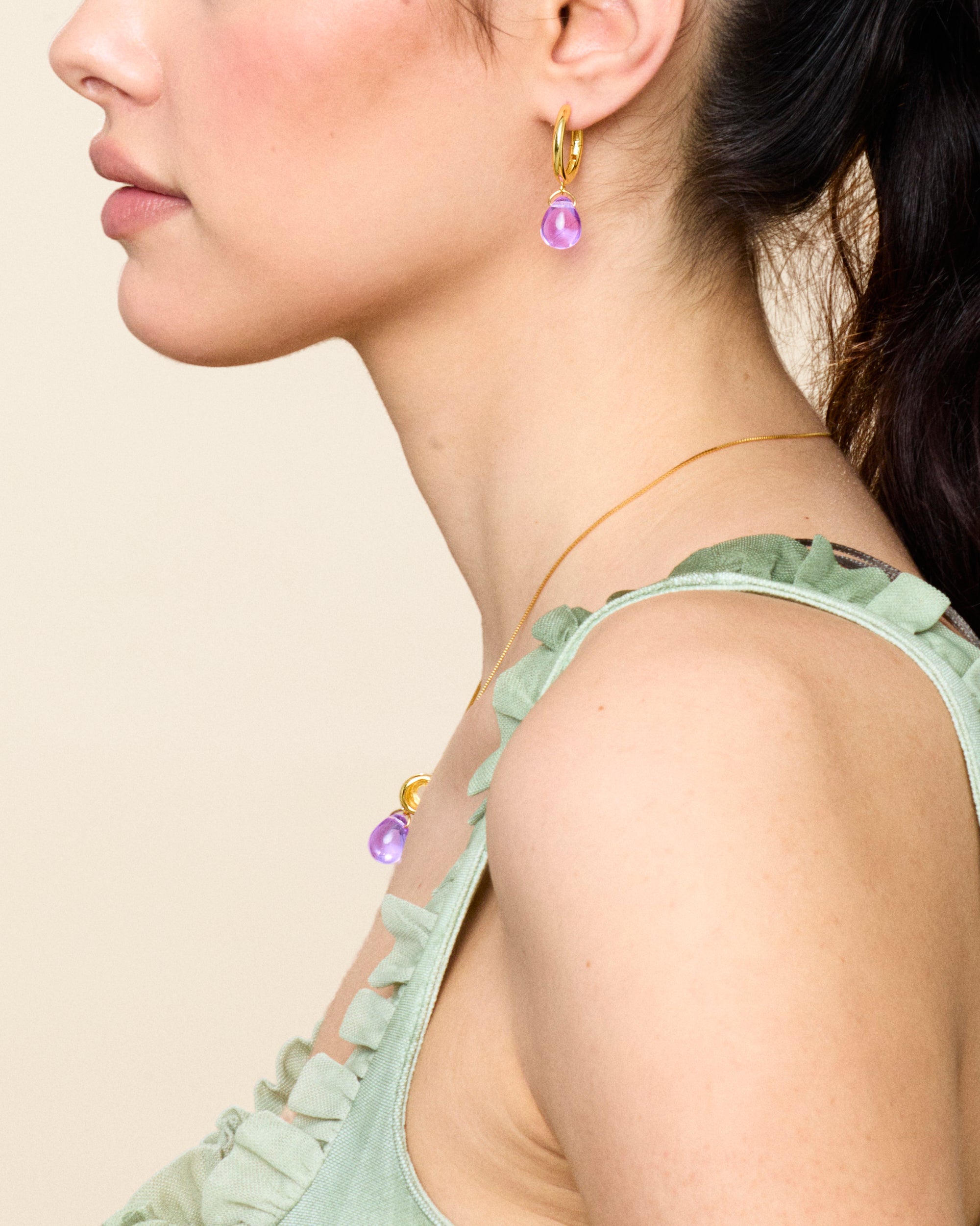 Sugar Drop Violet Necklace