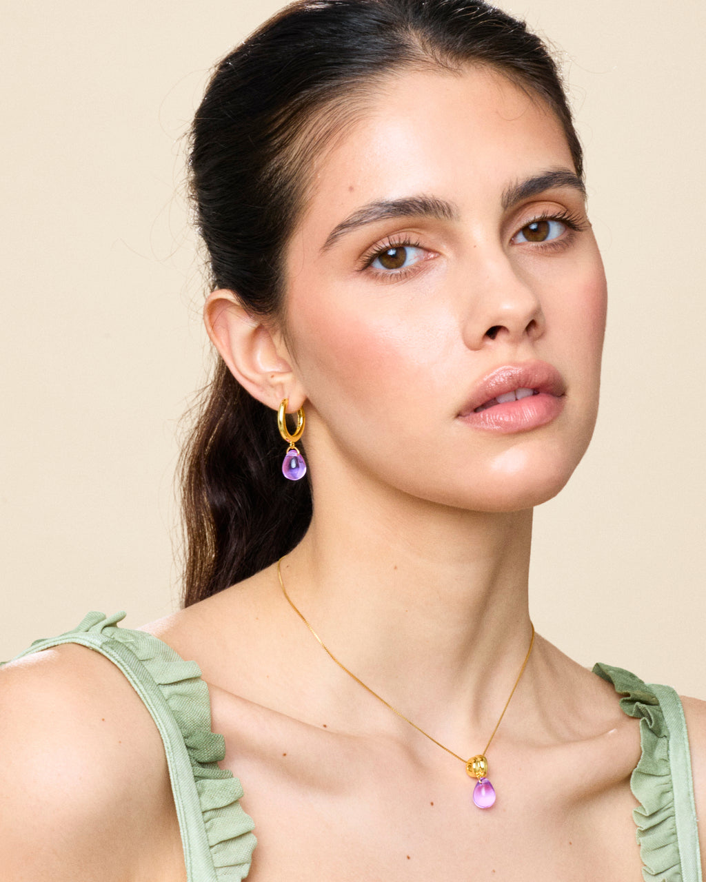 Sugar Drop Violet Korvakorut