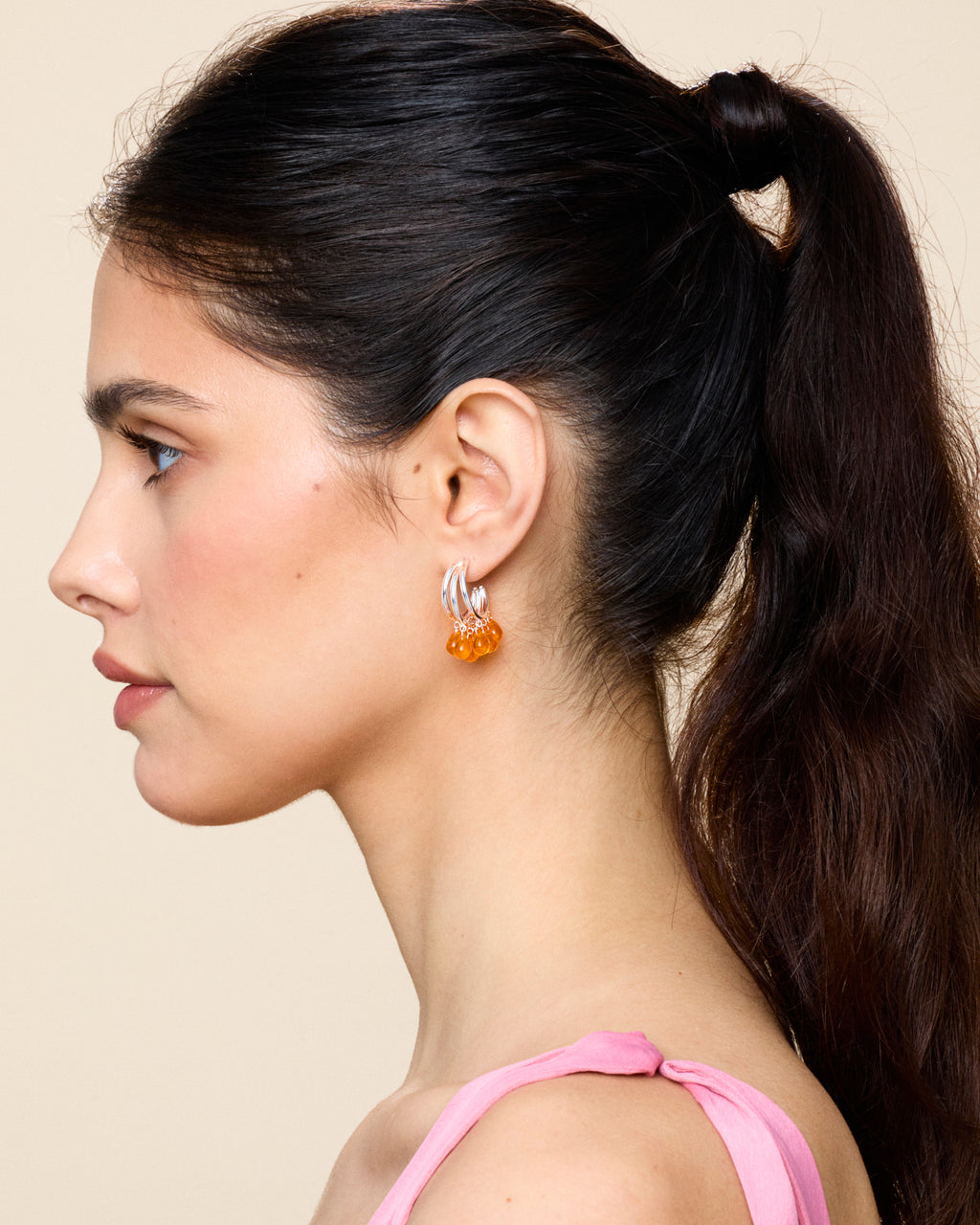 Corallicious Earrings in Silver