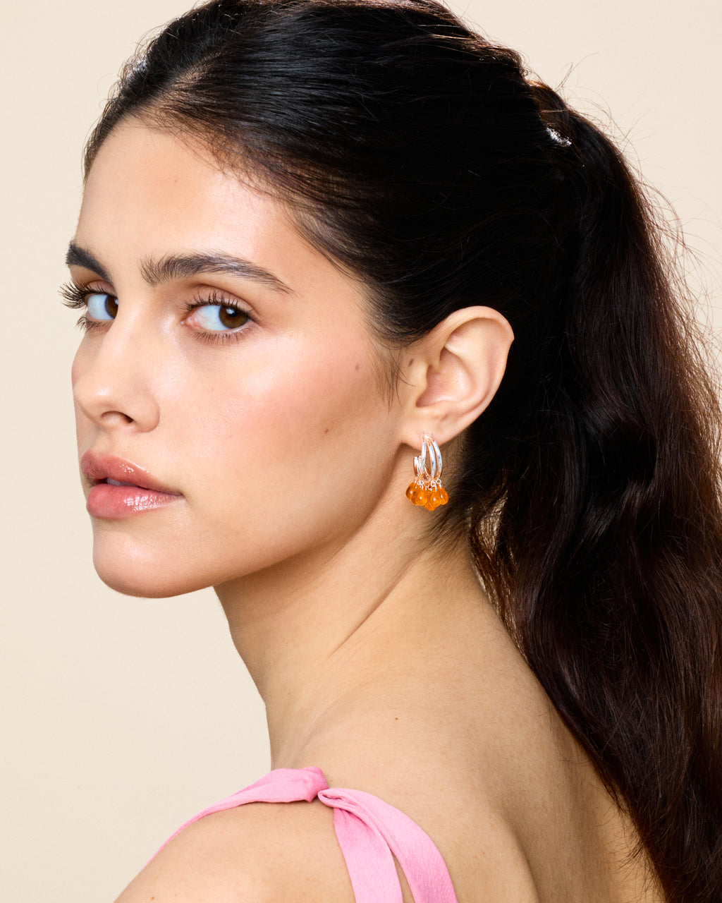 Corallicious Earrings in Silver