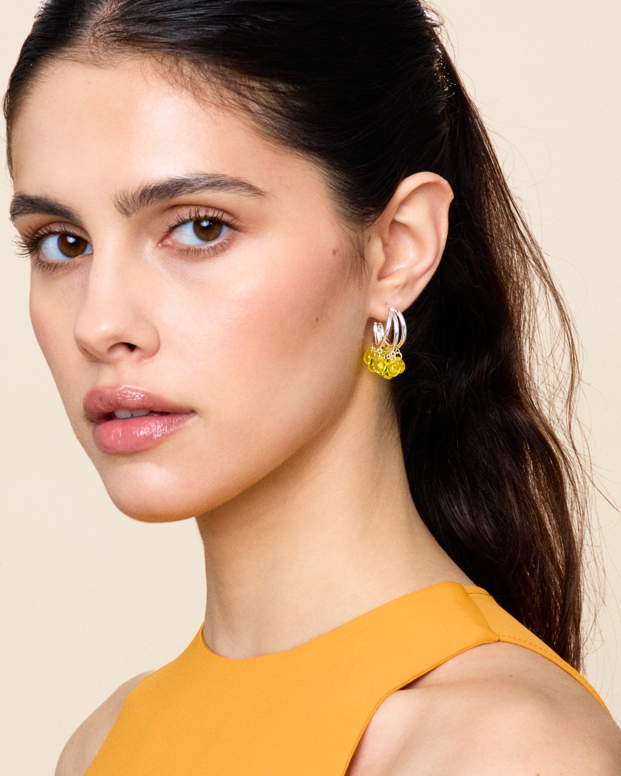Sunny Swizzles Earrings in Silver