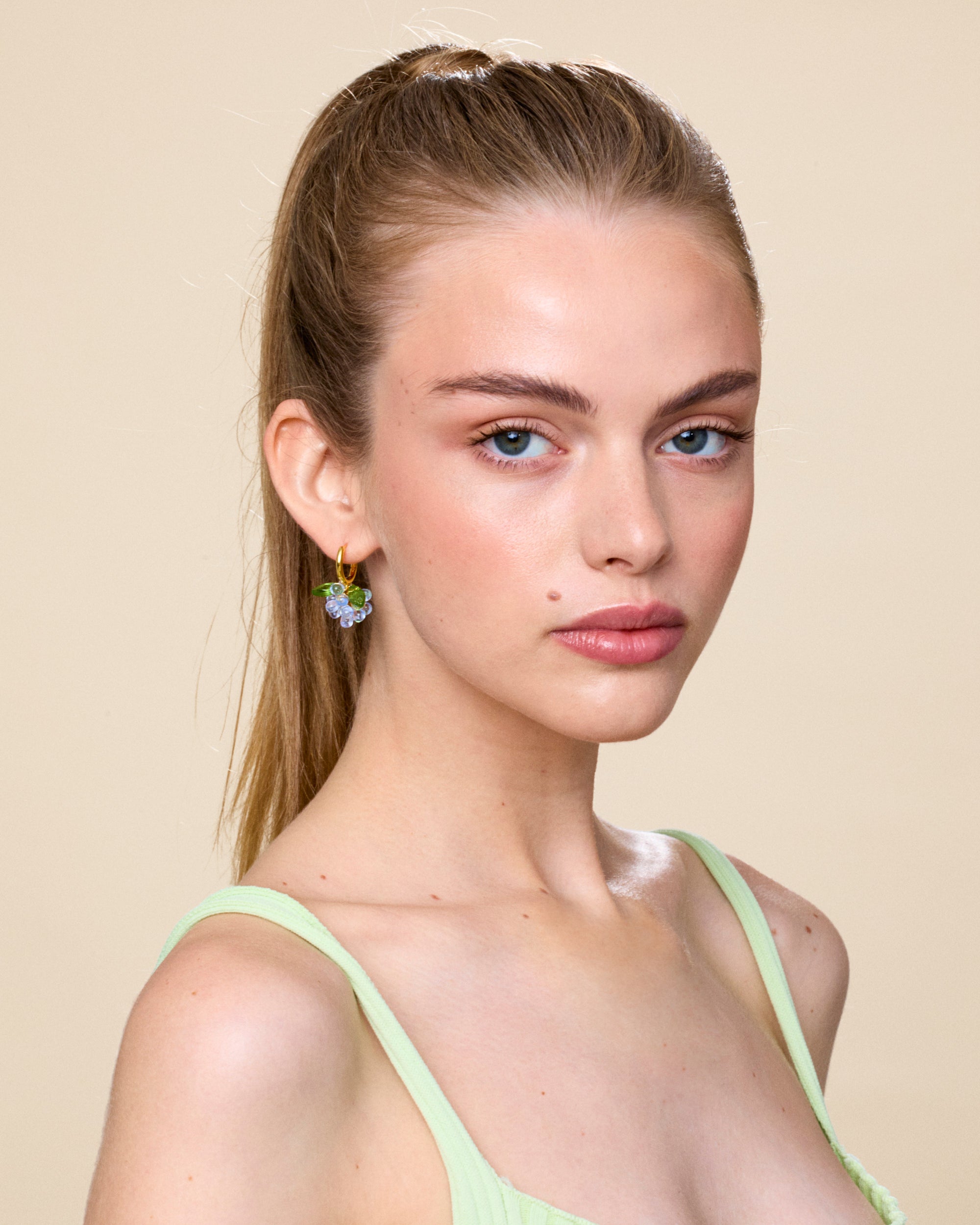 Mini Blueberry Jam Earrings