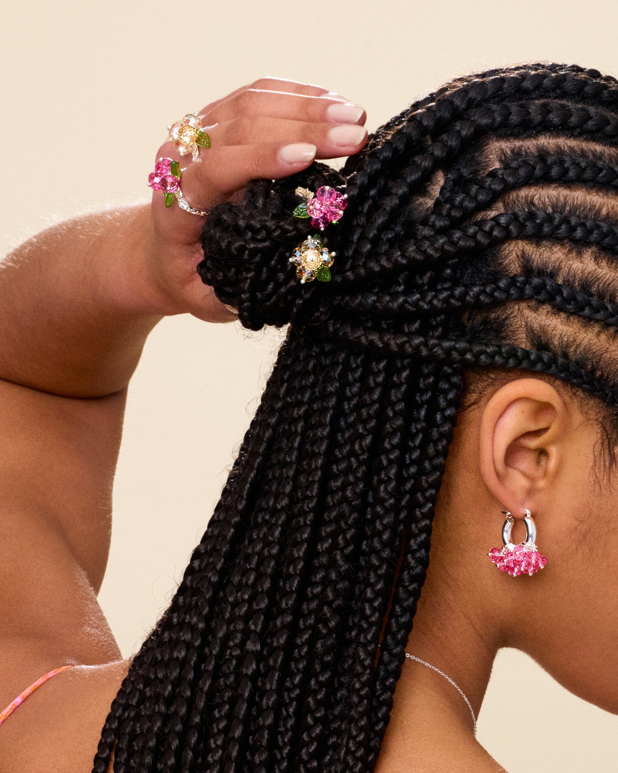 Vanilla Romance Hair Pin in Silver