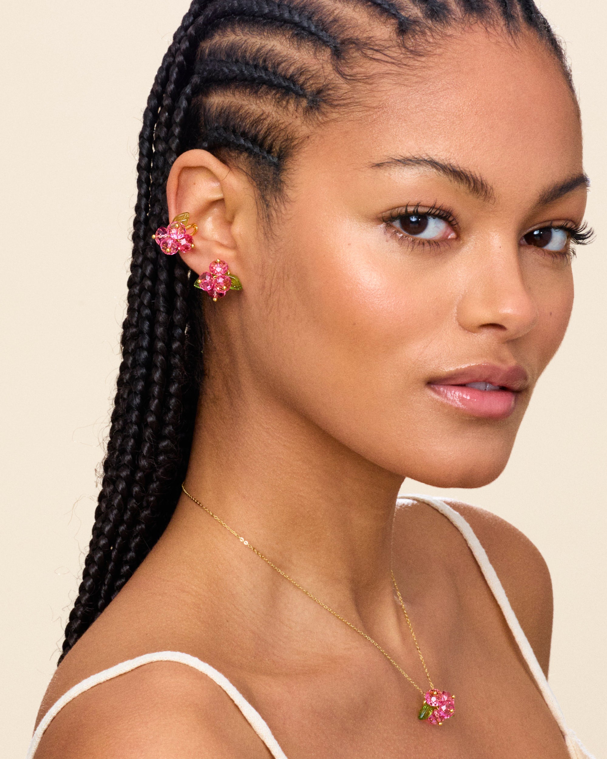 Rose Romance Earcuff