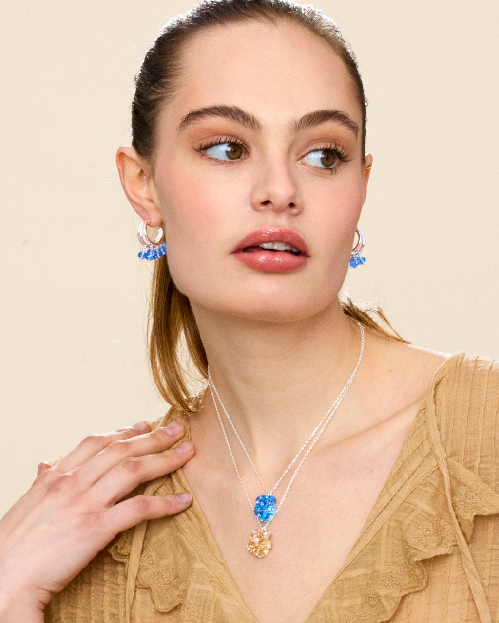 Skywalker Earrings in Silver