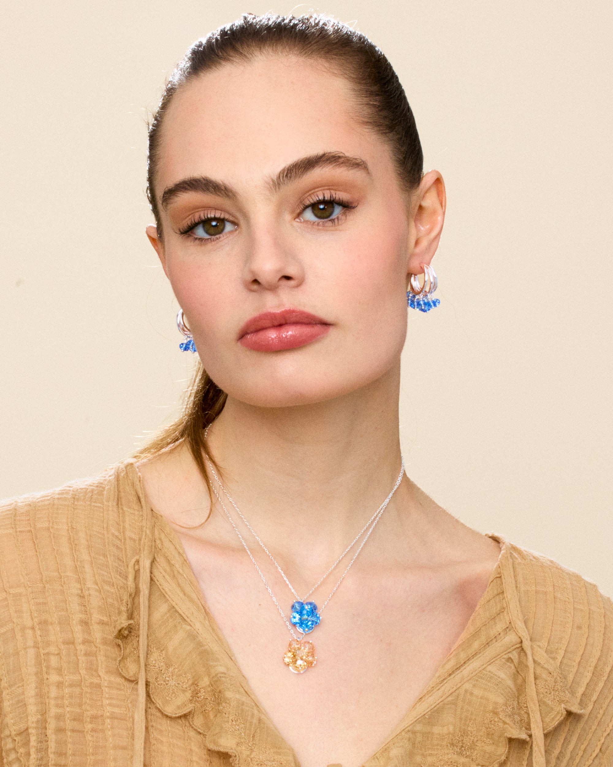 Vanilla Whirl Halsband i Silver