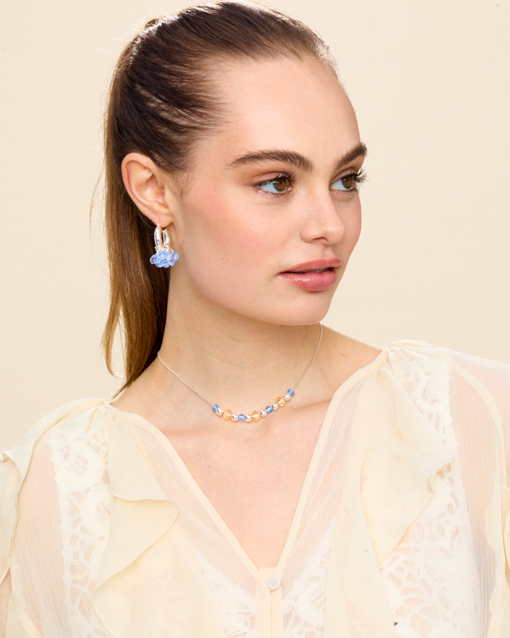Milkyway Earrings in Silver