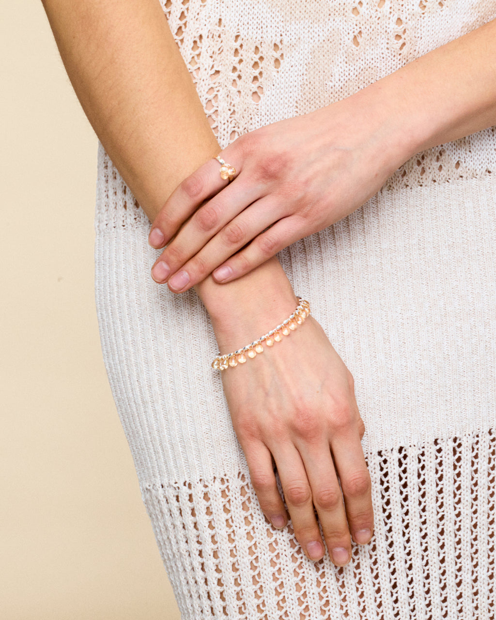 Cream Puff Bracelet in Silver