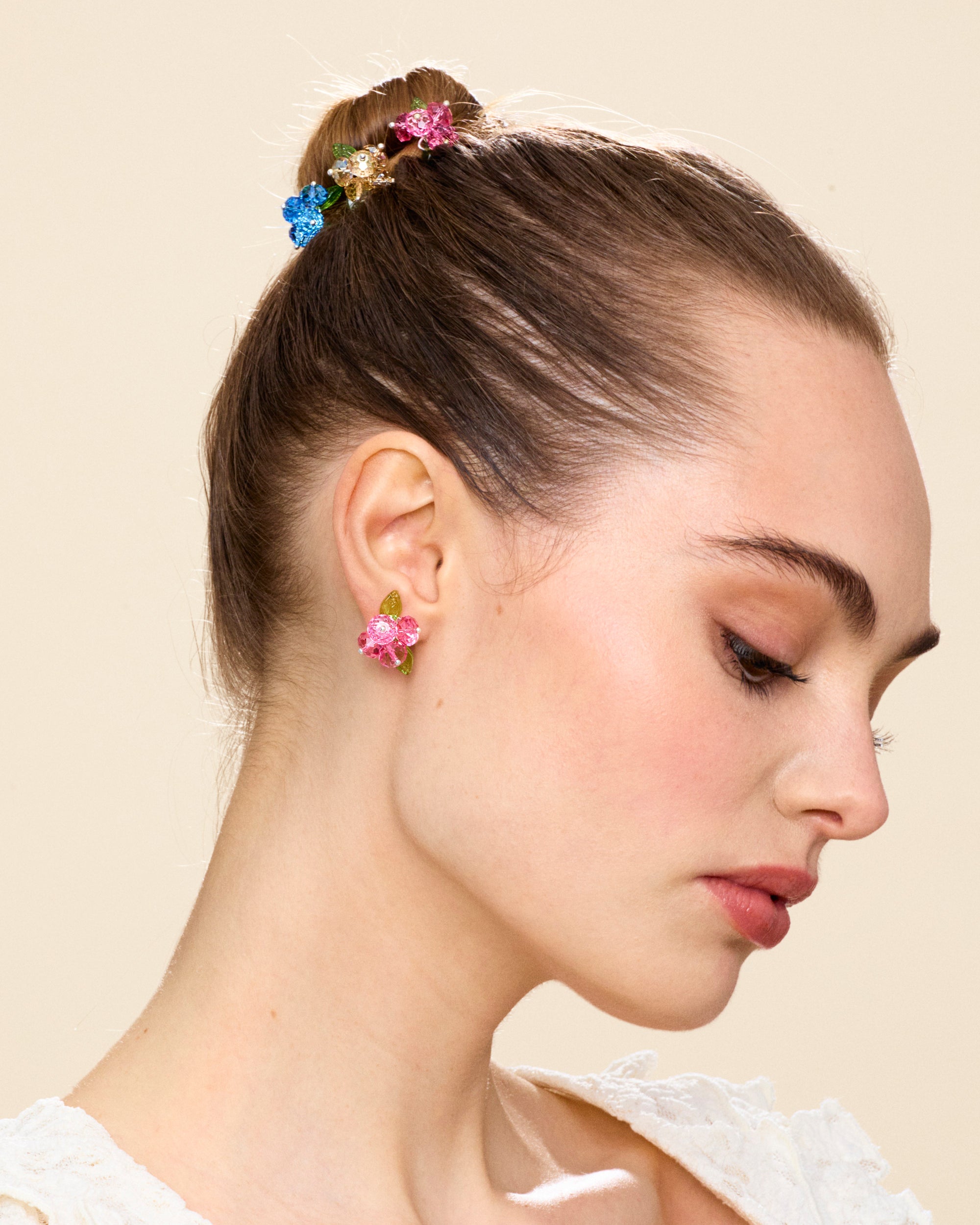 Vanilla Romance Hair Pin in Silver